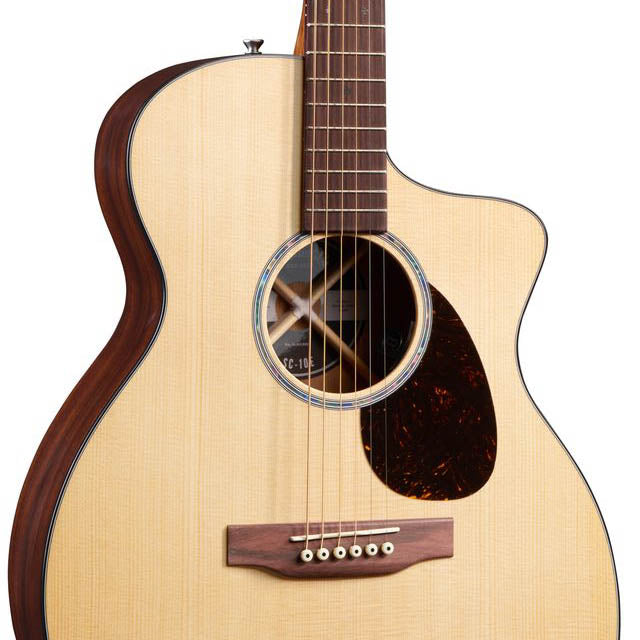 PRE-ORDER DEPOSIT ONLY *New 2026 NAMM Model* Martin SC-10E Modern Road Series Spruce/Sapele S-Body Cutaway Guitar w/Martin Electronics