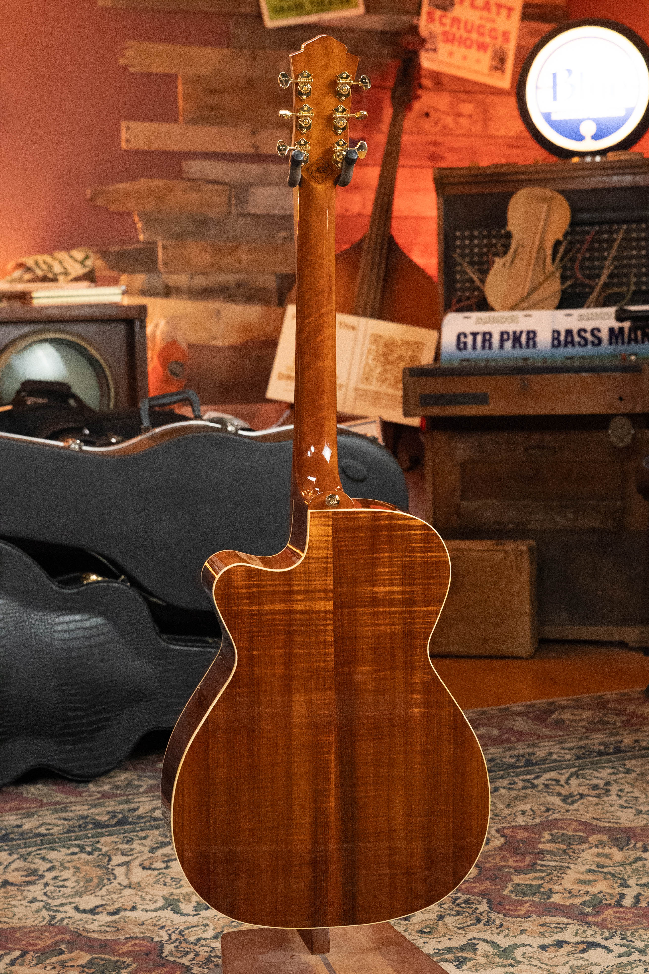 Maton Master Built The L.E May Spruce/Blackwood Deep-body Cutaway Guitar w/Electronics #0154