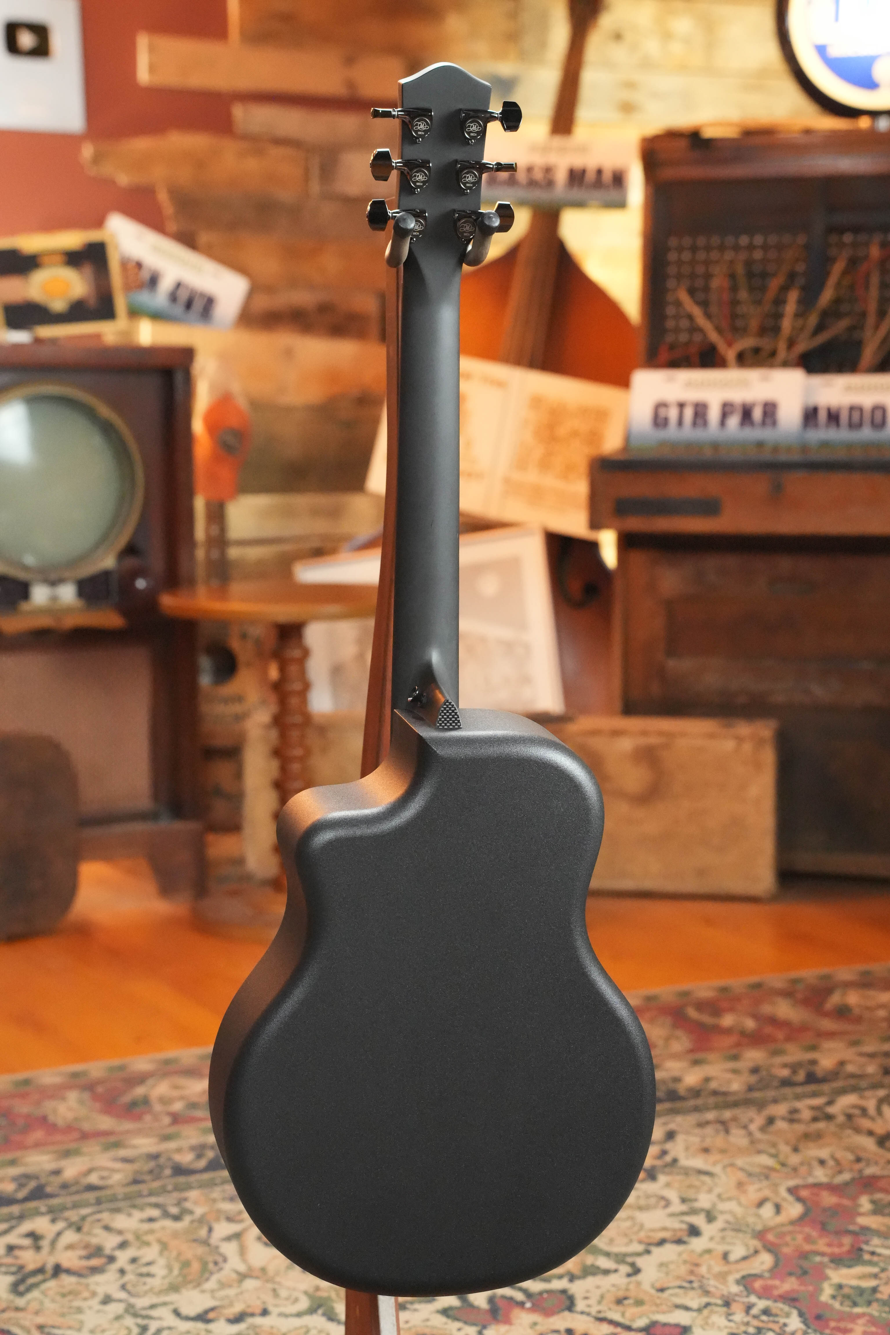 McPherson Carbon Fiber Touring Series Blackout Basketweave Guitar w/L.R. Baggs Element Pickup #0061