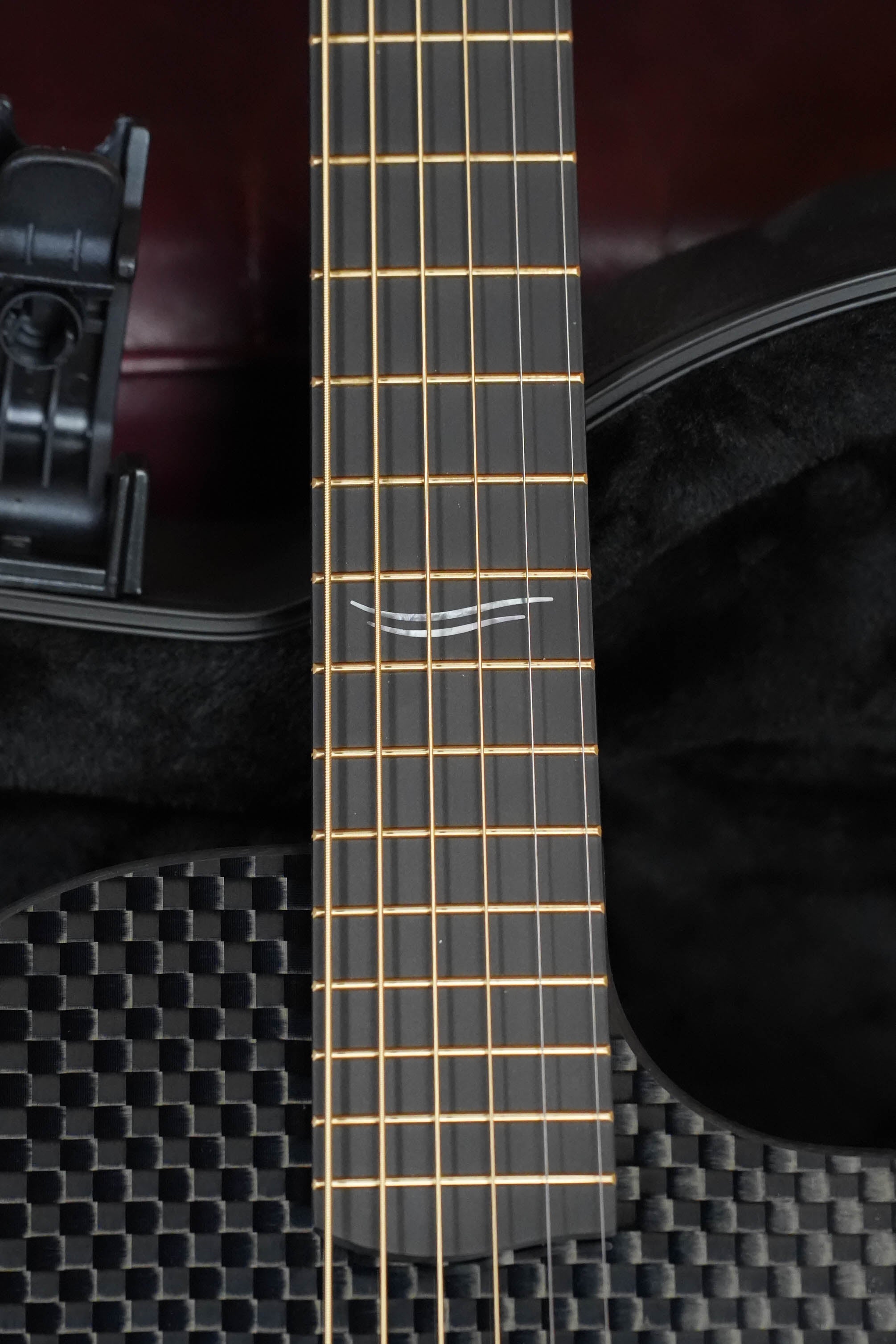 McPherson Carbon Fiber Touring Series Blackout Basketweave Guitar w/L.R. Baggs Element Pickup #0062