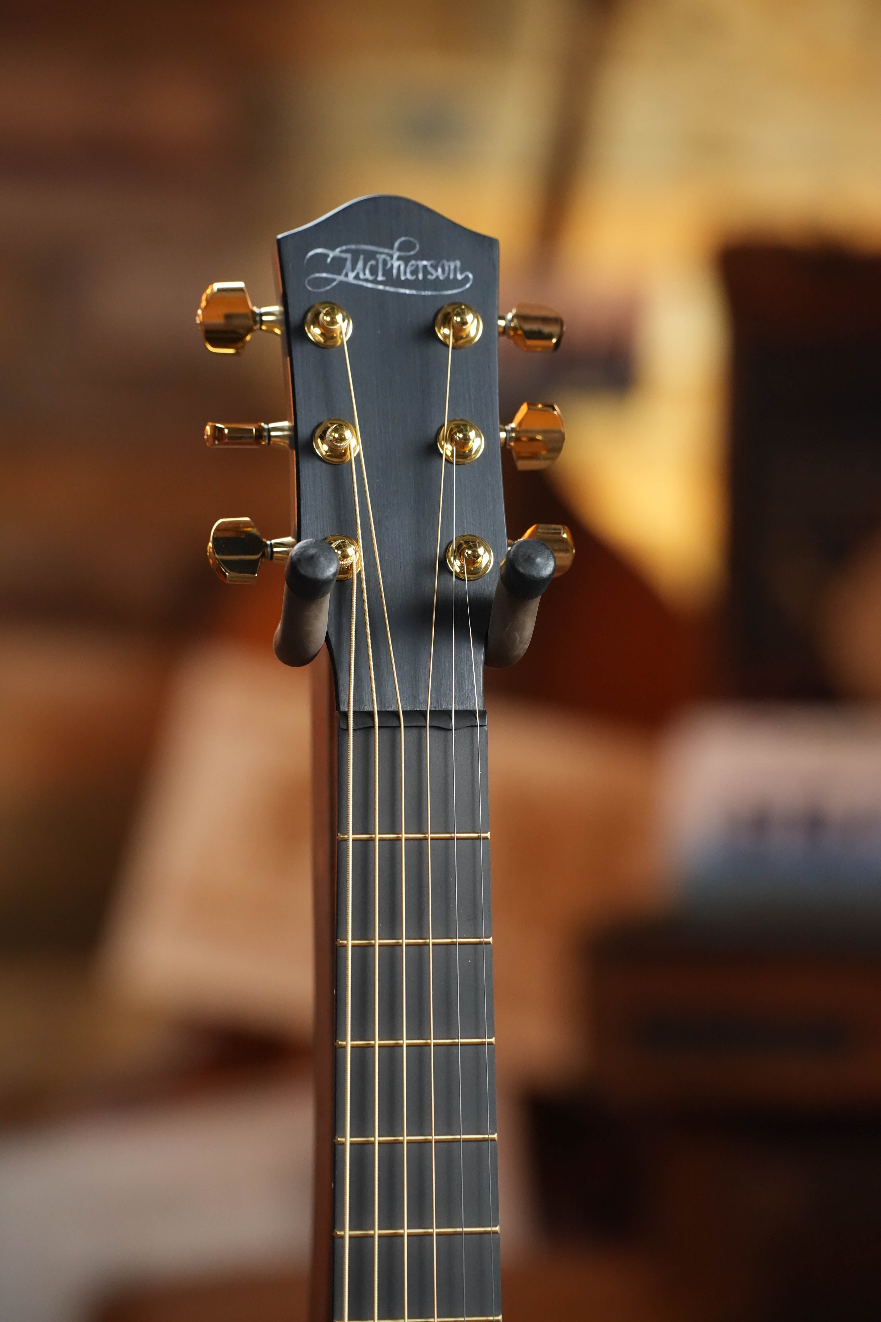 McPherson Carbon Fiber Touring Series Blackout Basketweave Guitar w/L.R. Baggs Element Pickup #0062