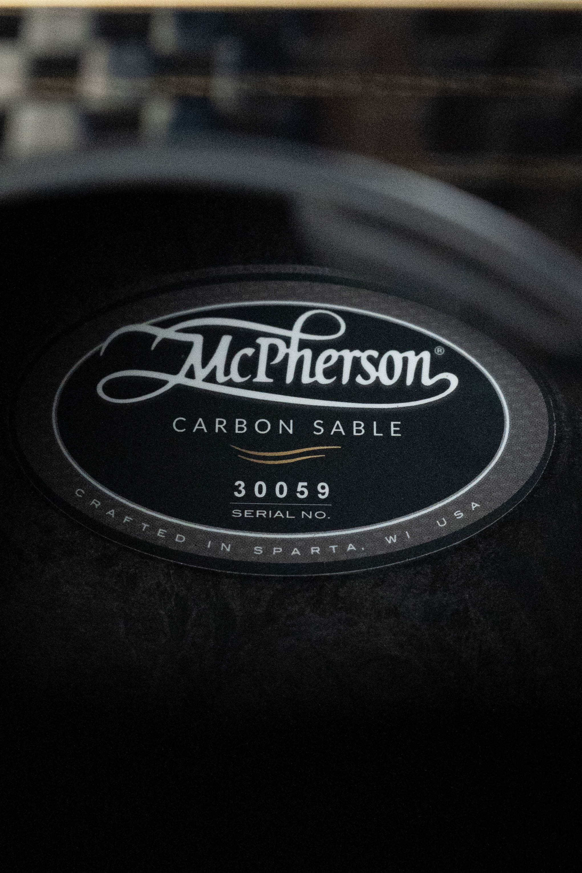 McPherson Sable Series Basketweave Carbon Fiber Cutaway Guitar w/Black Hardward and LR Baggs Electronics #0059