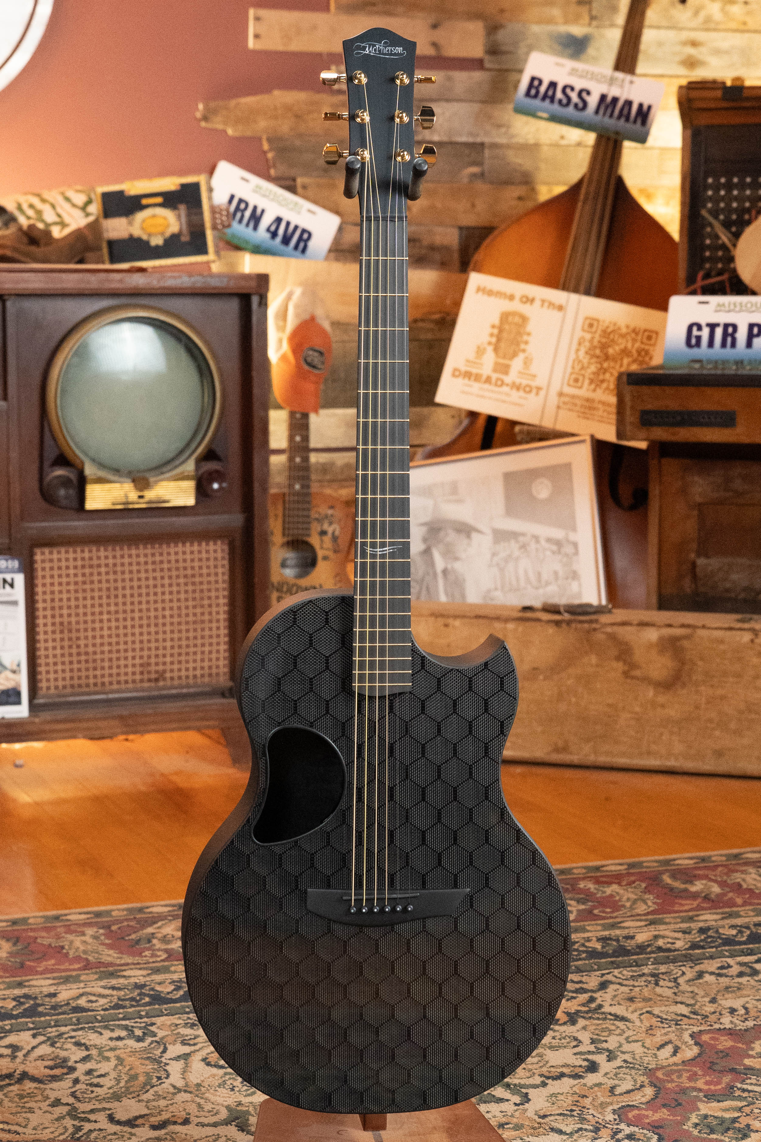 McPherson Sable Series Honeycomb Carbon Fiber Cutaway Guitar w/Gold Hardward and LR Baggs Anthem #0077