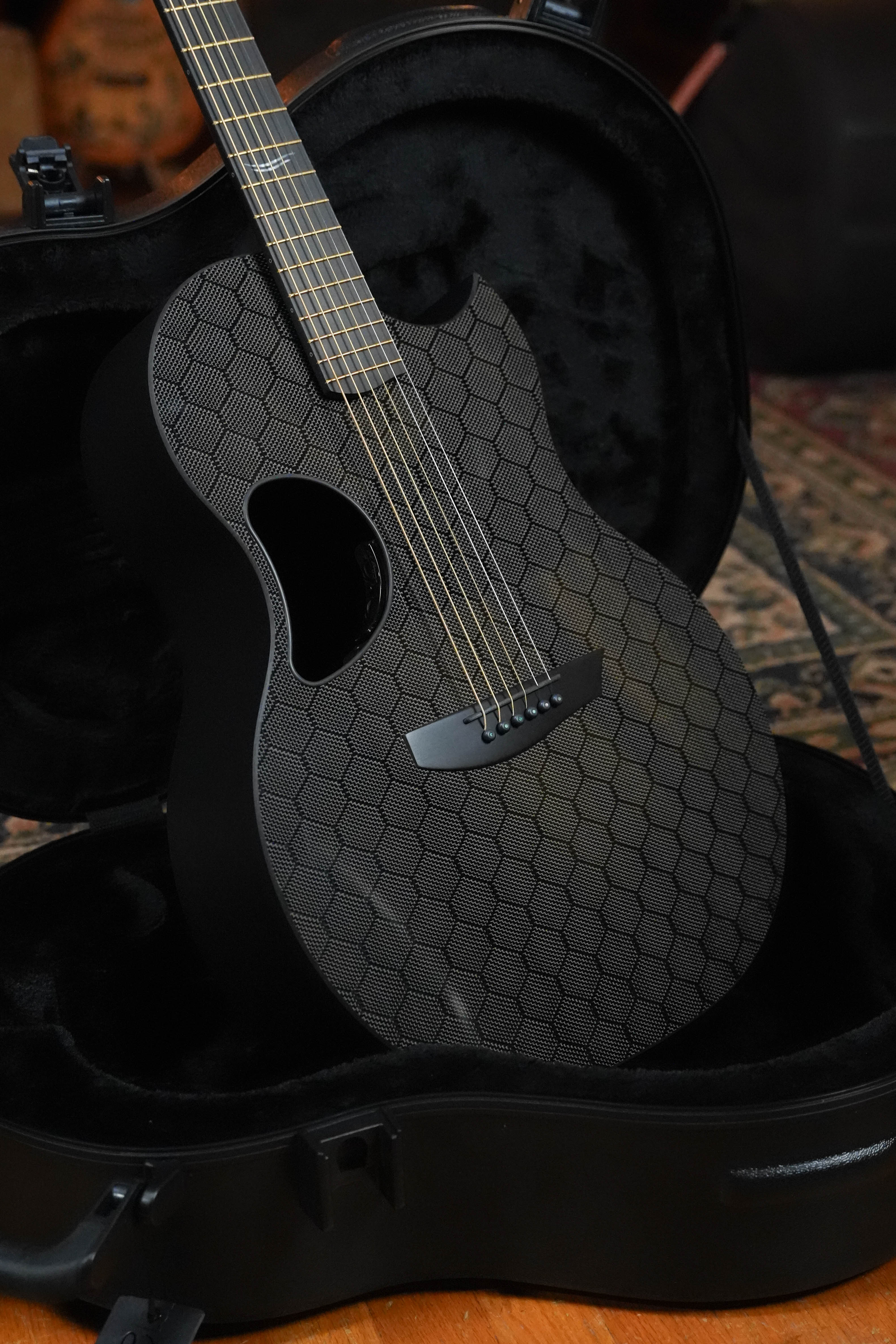 McPherson Sable Series Honeycomb Carbon Fiber Dreadnought Guitar w/Gold Hardware and LR Baggs Anthem #0152