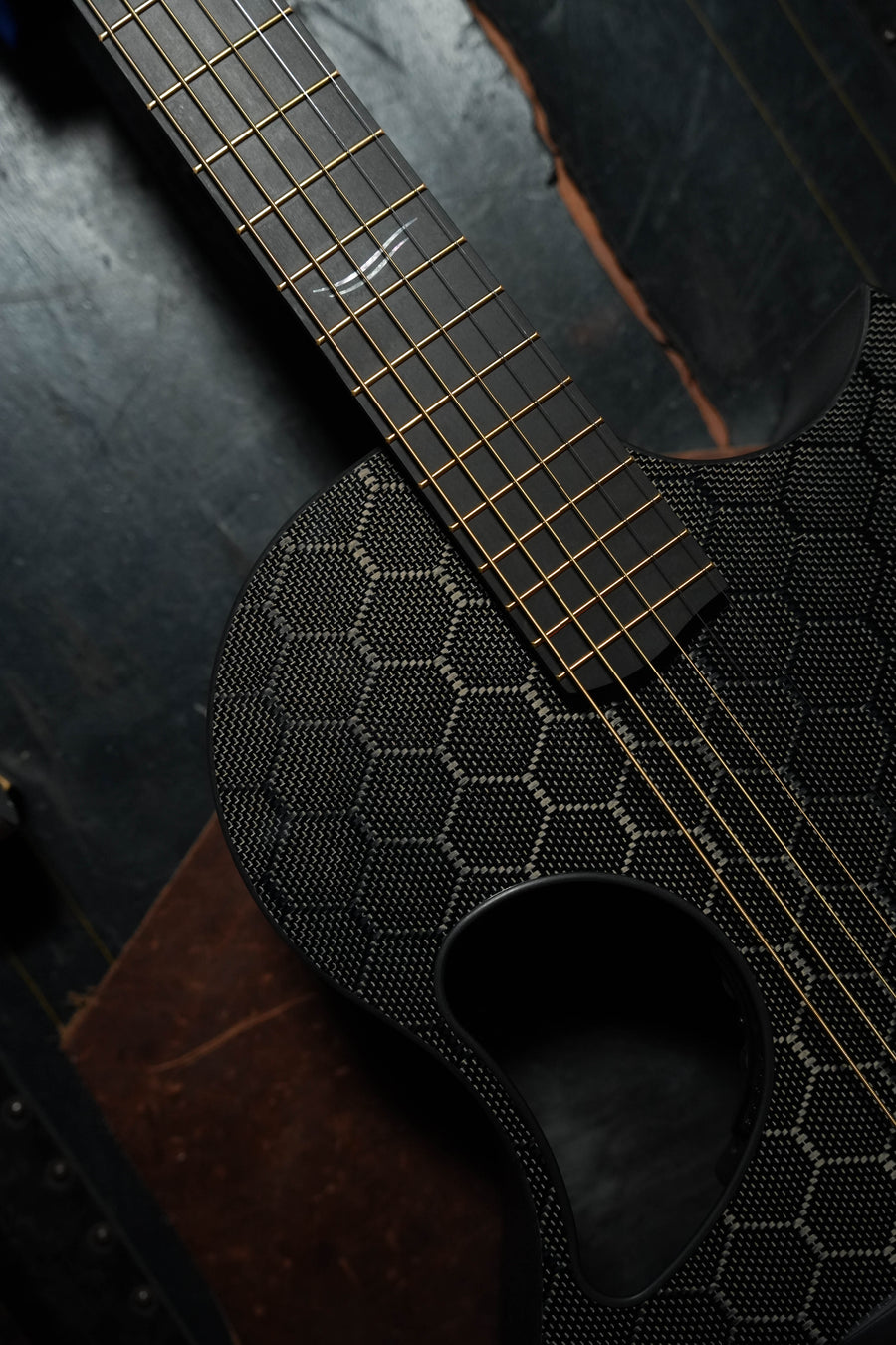 McPherson Sable Series Honeycomb Carbon Fiber Dreadnought Guitar w/Gold Hardware and LR Baggs Anthem #0152