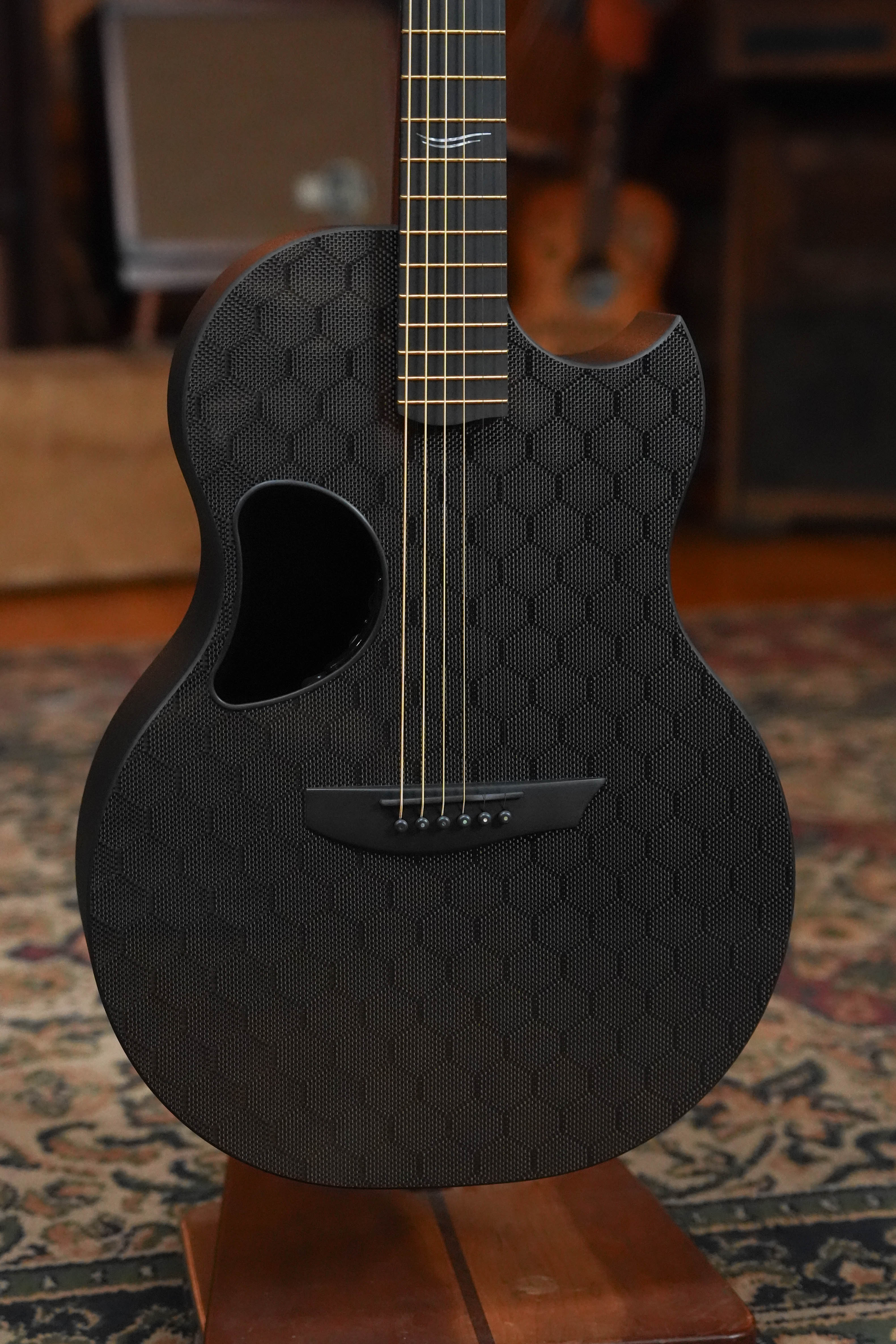 McPherson Sable Series Honeycomb Carbon Fiber Dreadnought Guitar w/Gold Hardware and LR Baggs Anthem #0152