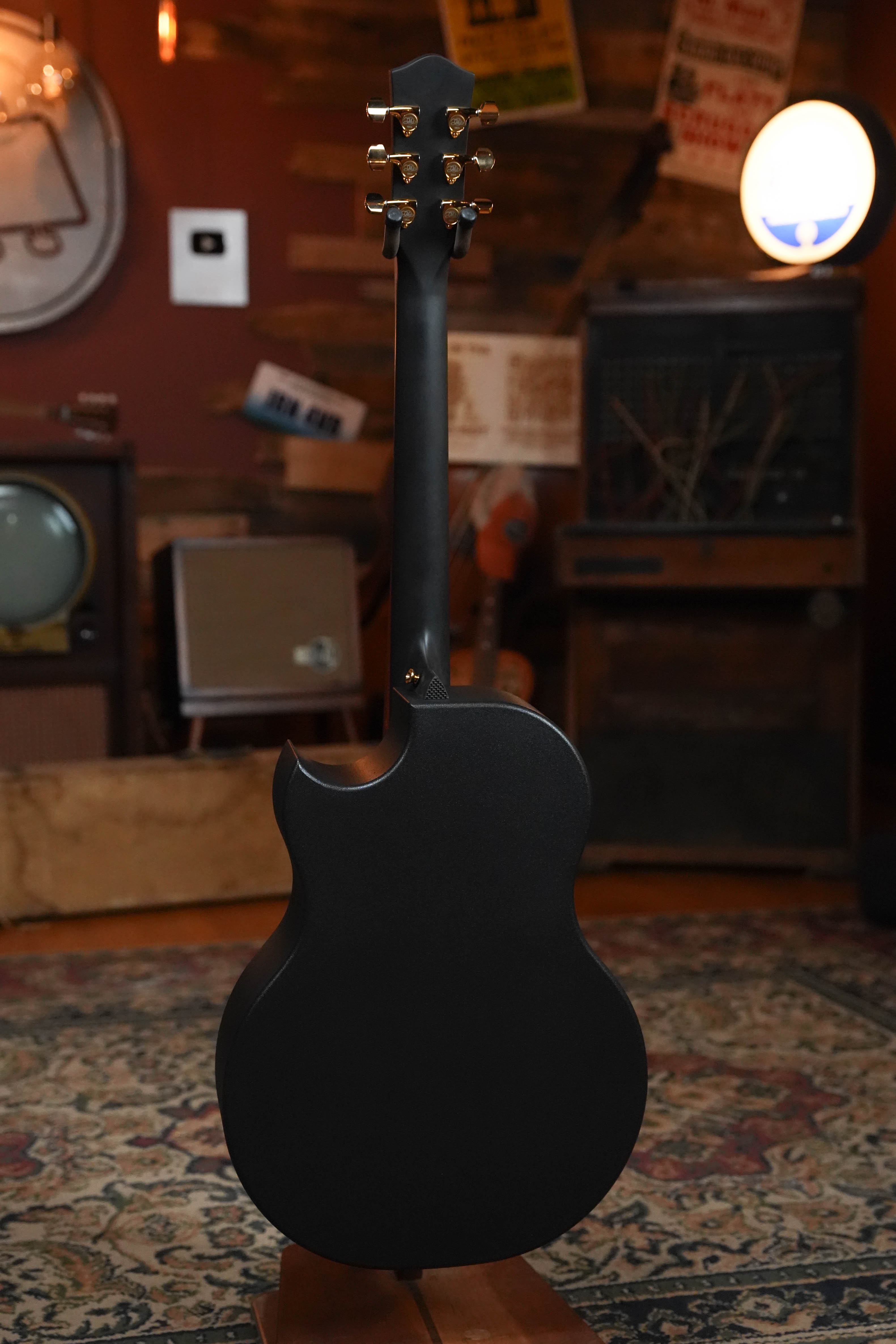McPherson Sable Series Honeycomb Carbon Fiber Dreadnought Guitar w/Gold Hardware and LR Baggs Anthem #0152