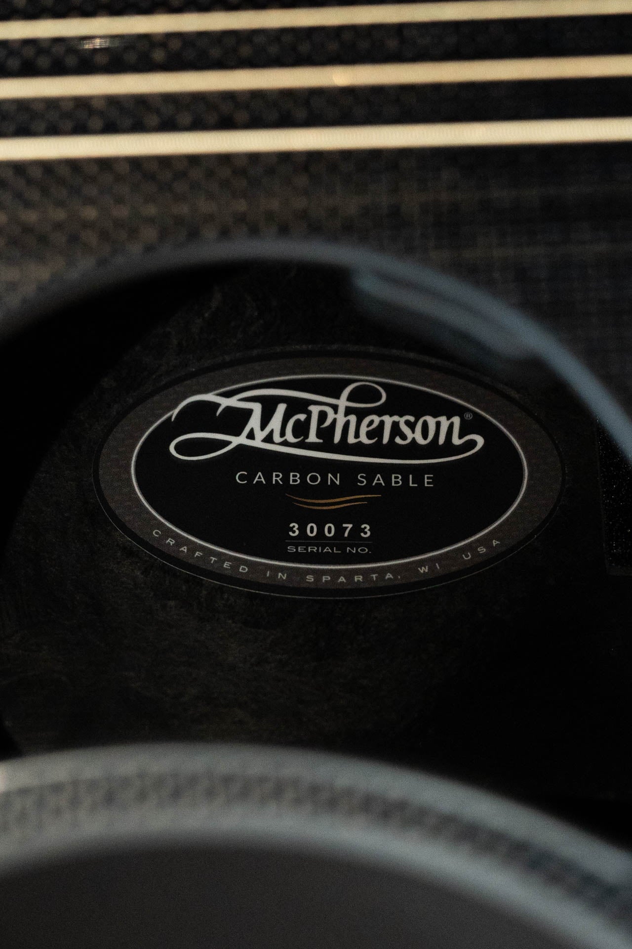 McPherson Sable Series Standard Carbon Fiber Cutaway Guitar w/Black Hardward and LR Baggs Electronics #0073