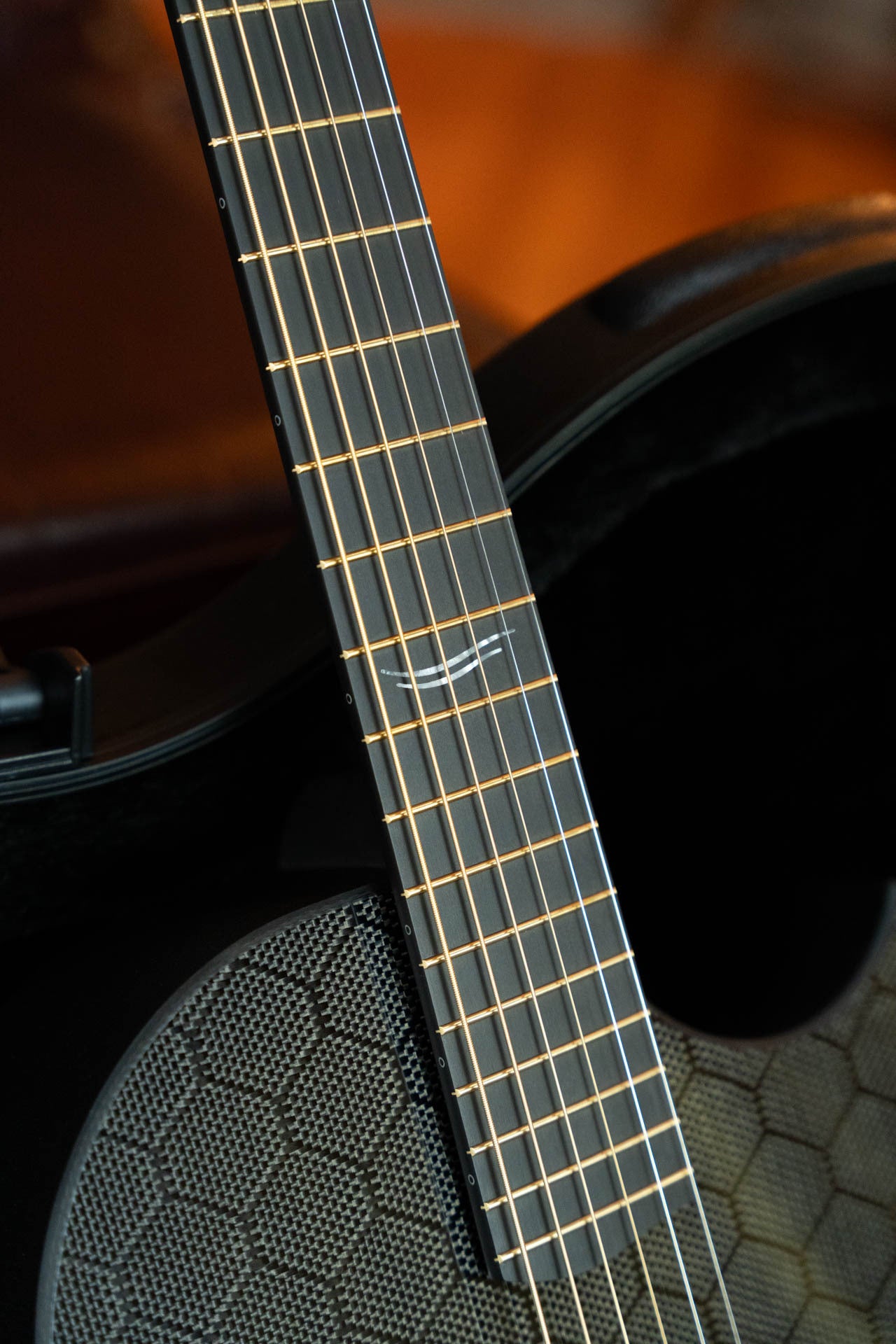 McPherson Carbon Fiber Sable Series Blackout Honeycomb Guitar  w/L.R. Baggs Element Pickup #2924