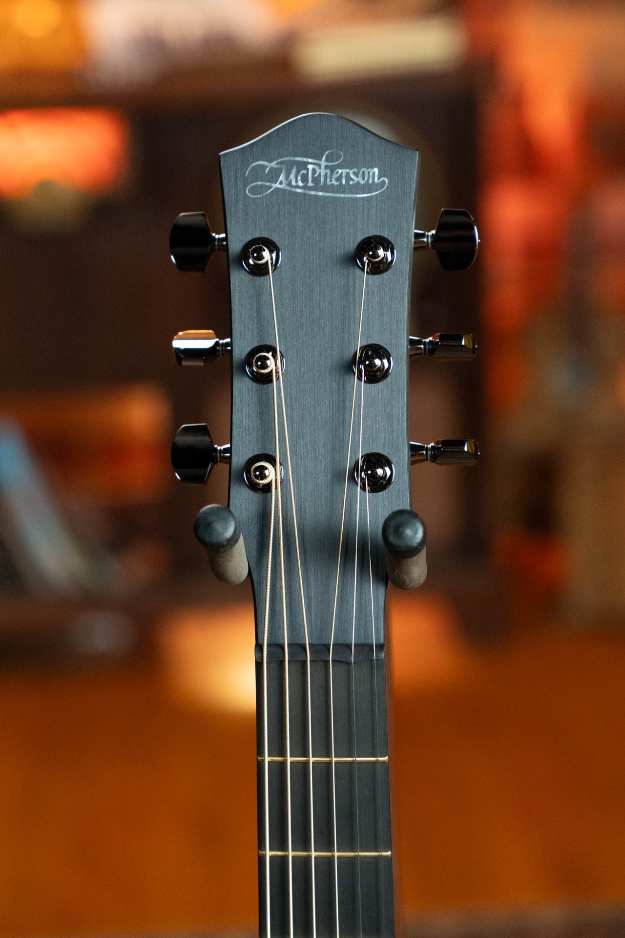 McPherson Carbon Fiber Sable Series Blackout Honeycomb Guitar  w/L.R. Baggs Element Pickup #2924