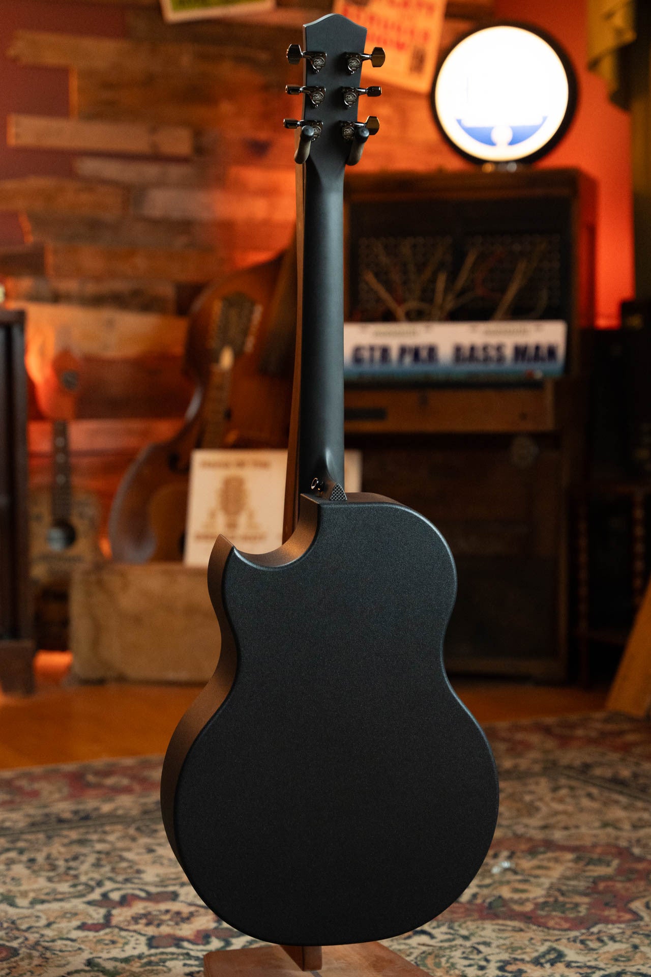 McPherson Carbon Fiber Sable Series Blackout Honeycomb Guitar  w/L.R. Baggs Element Pickup #2924