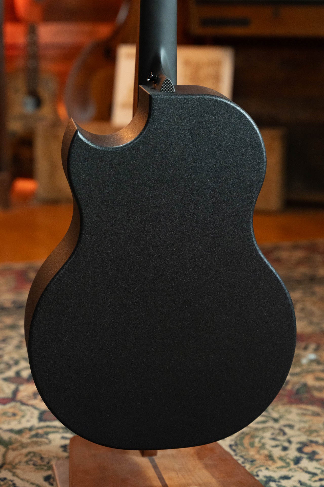 McPherson Carbon Fiber Sable Series Blackout Honeycomb Guitar  w/L.R. Baggs Element Pickup #2924