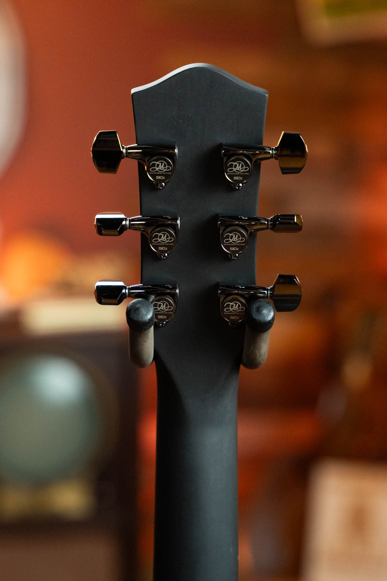 McPherson Carbon Fiber Sable Series Blackout Honeycomb Guitar  w/L.R. Baggs Element Pickup #2924