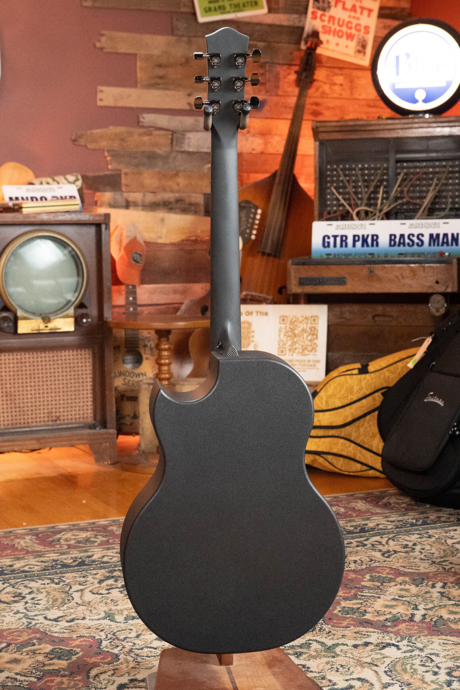 McPherson Carbon Fiber Sable Series Blackout Honeycomb Guitar  w/L.R. Baggs Element Pickup #2930