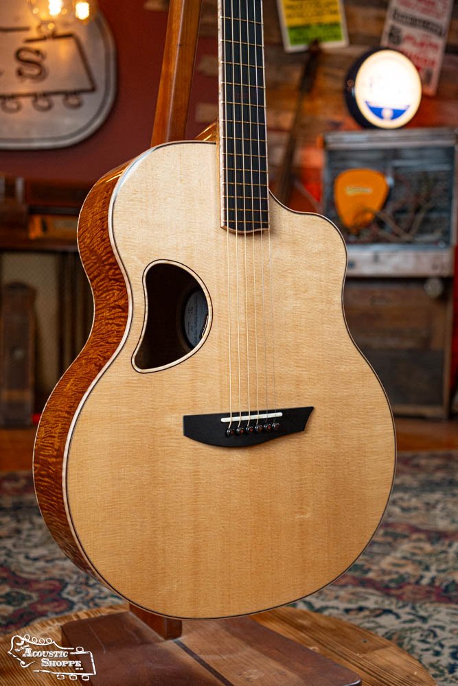 McPherson MG 4.5 Custom Sitka/Flamed Honduran Mahogany Cutaway Acoustic Guitar w/ LR Baggs Pickup #2707