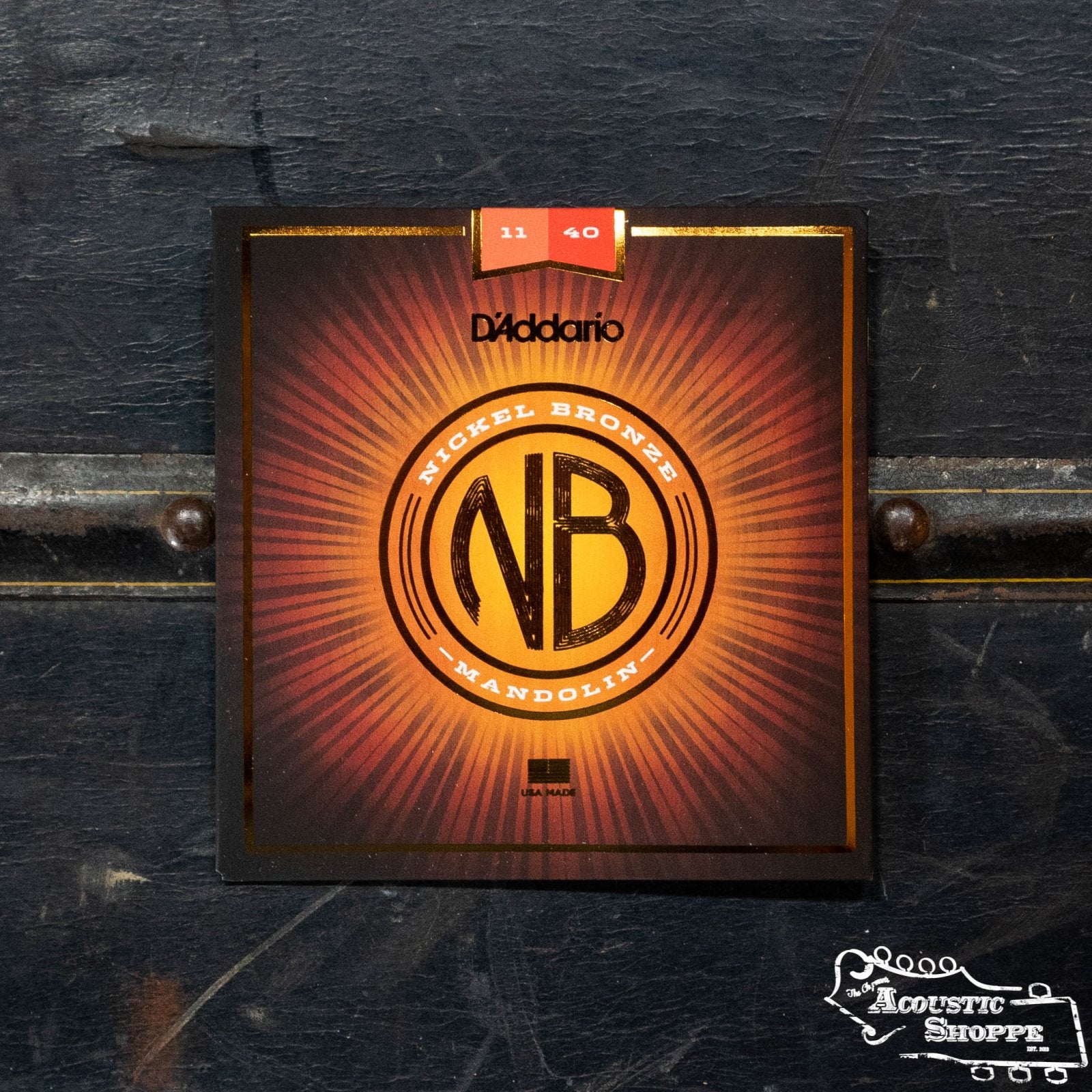 D'Addario Nickel Bronze Mandolin Set Medium 11-40 (NBM1140)