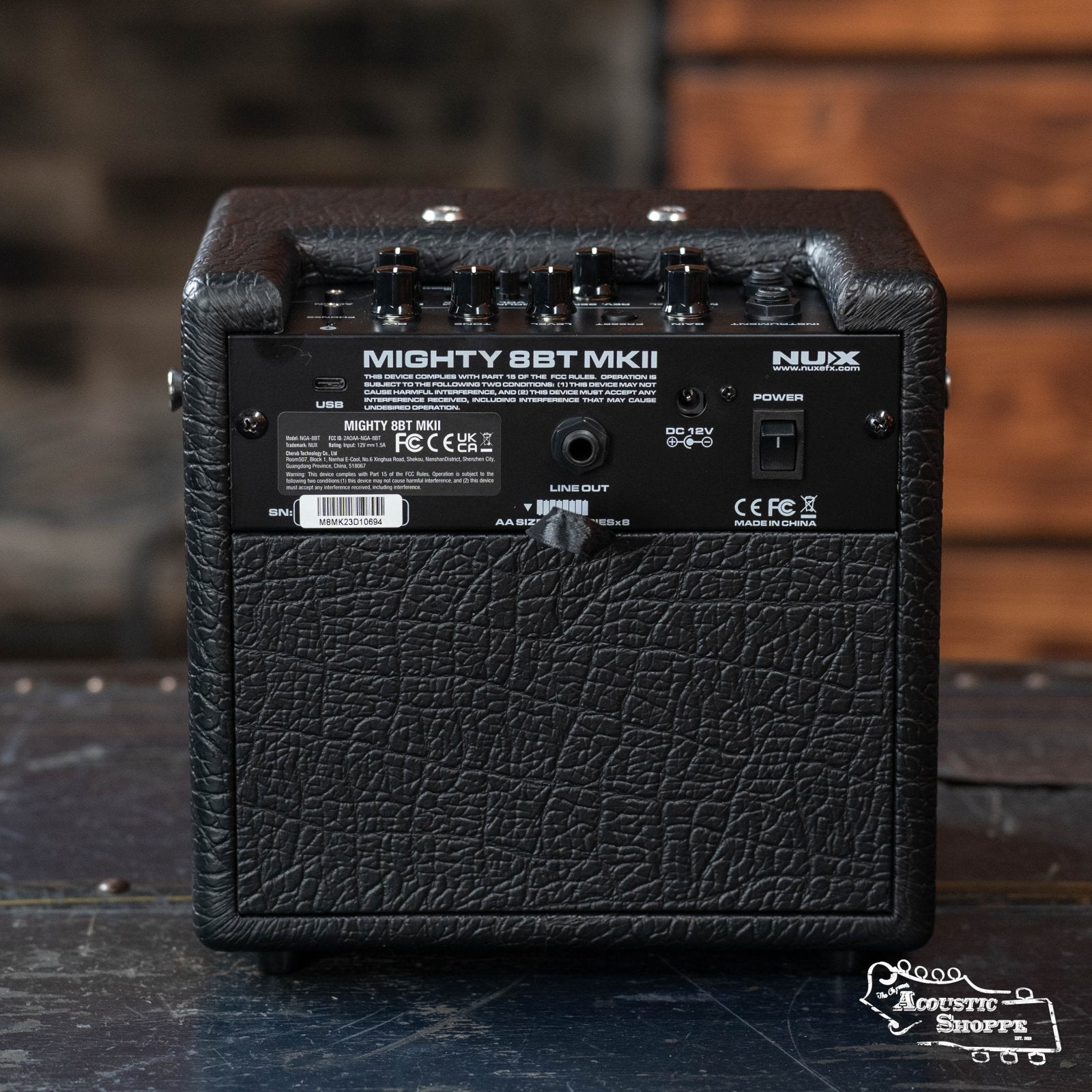 NUX Digital Mighty 8BT Battery Powered Portable 2 Channel Guitar Amp