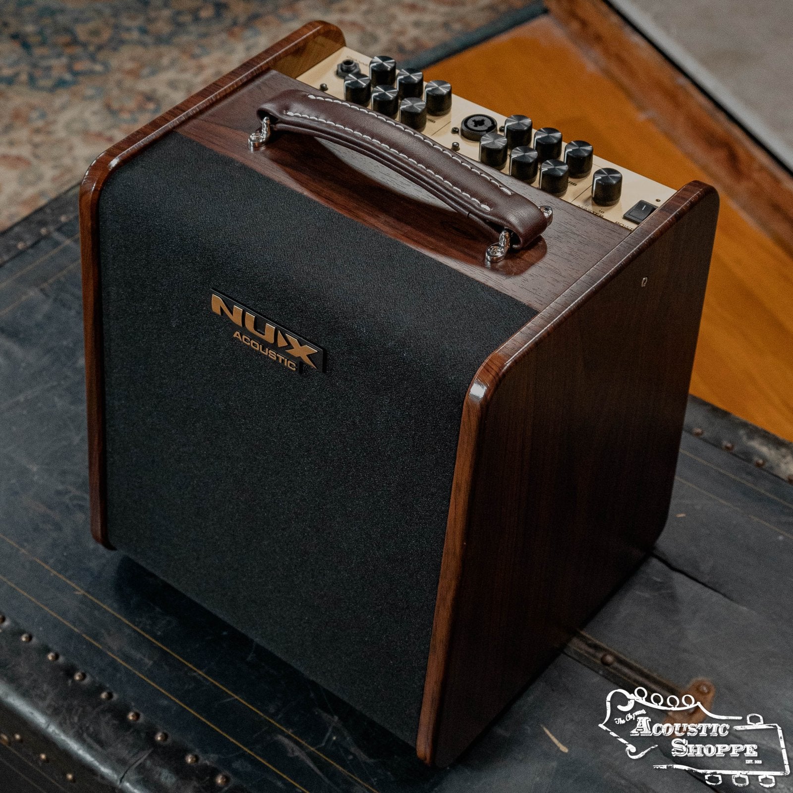 NUX AC-50 Stageman Analog Acoustic Amp w/ Bluetooth Footswitch Pedal