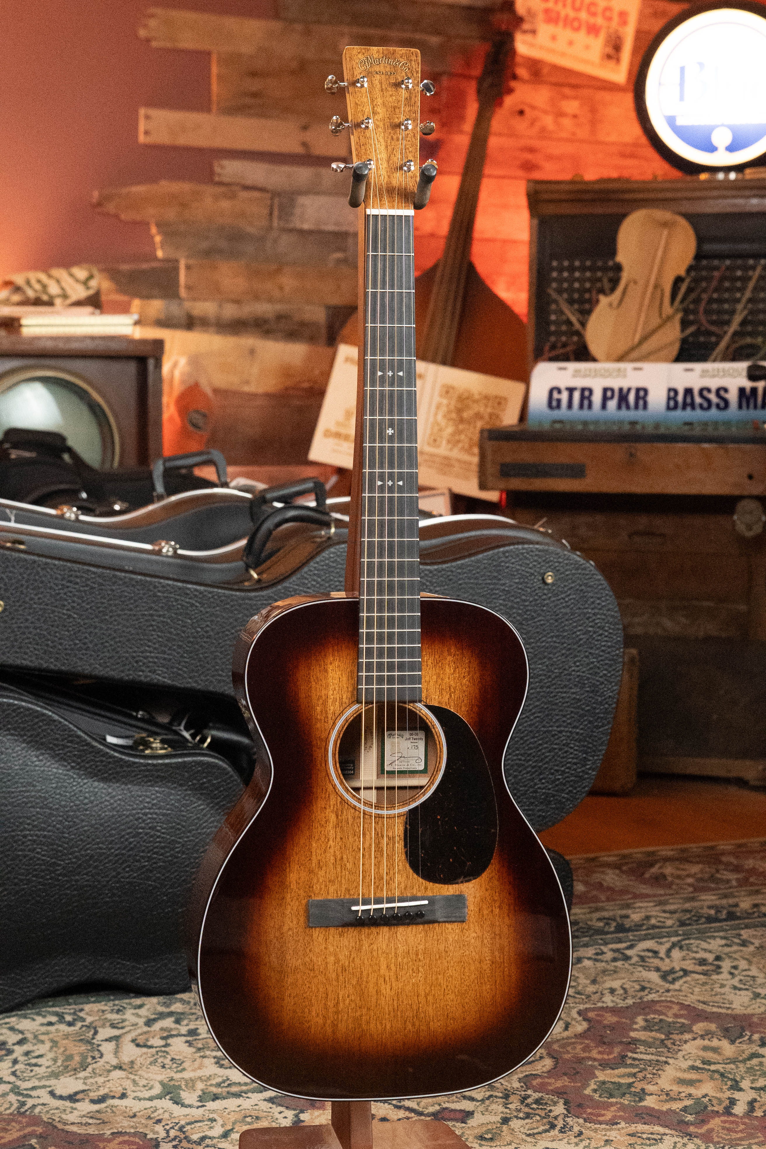 *New 2025 Martin OO-DB Jeff Tweedy All FSC Certified Mahogany OO Deep Body Acoustic Guitar #1406