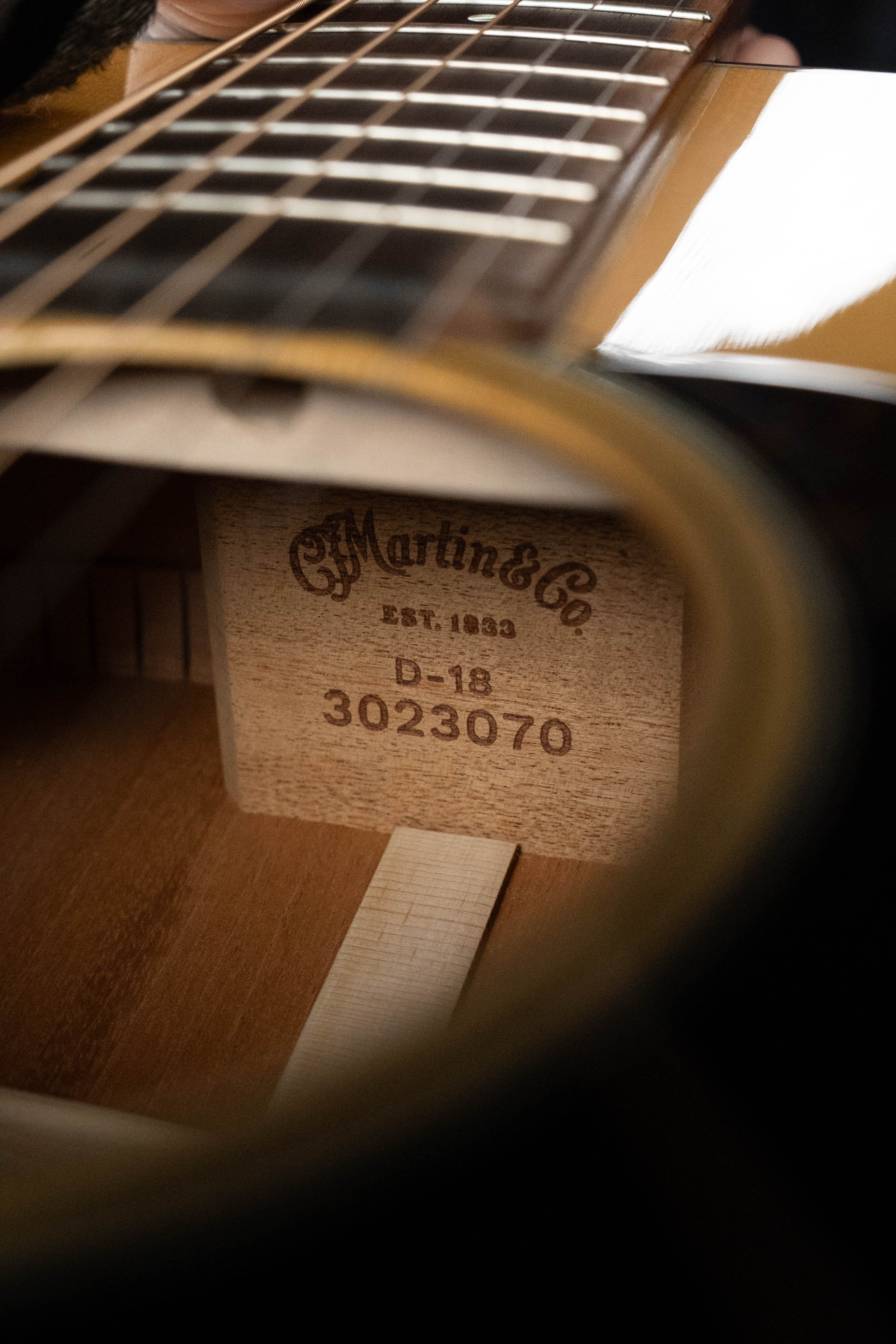 *New 2025 Model* Martin D-18 Spruce/Mahogany Gloss Finish Dreadnought Acoustic Guitar #3070