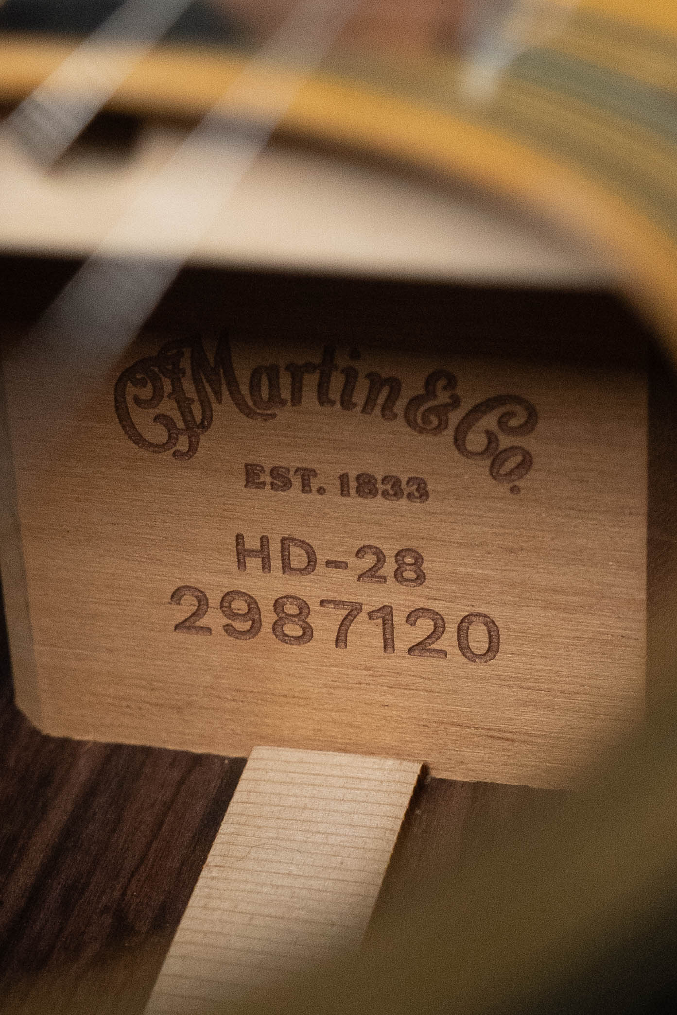 *New 2025 Model* Martin HD-28 Spruce/East Indian Rosewood Dreadnought Acoustic Guitar #7120