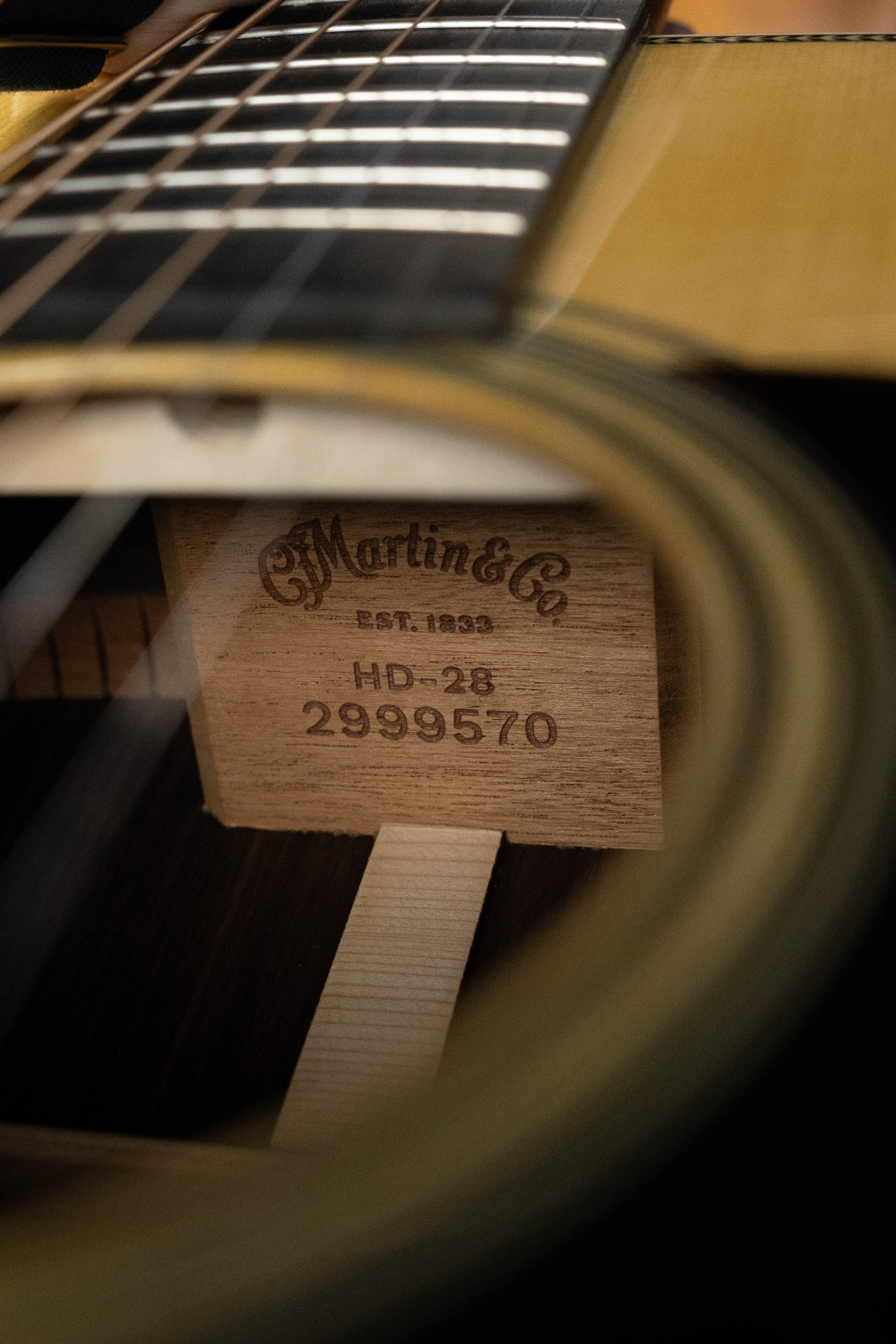 *New 2025 Model* Martin HD-28 Spruce/East Indian Rosewood Dreadnought Acoustic Guitar #9570