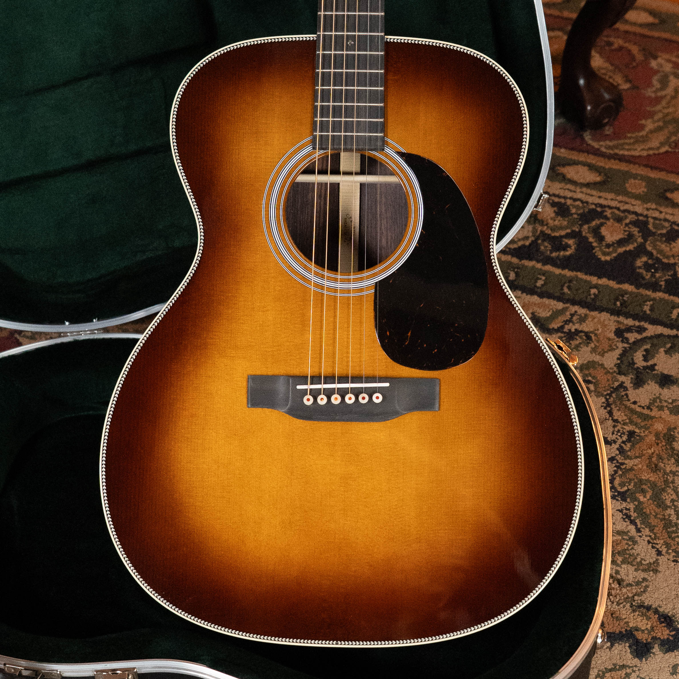 Martin OOO-28 Gloss 1933 Ambertone Spruce/Rosewood OOO Acoustic Guitar