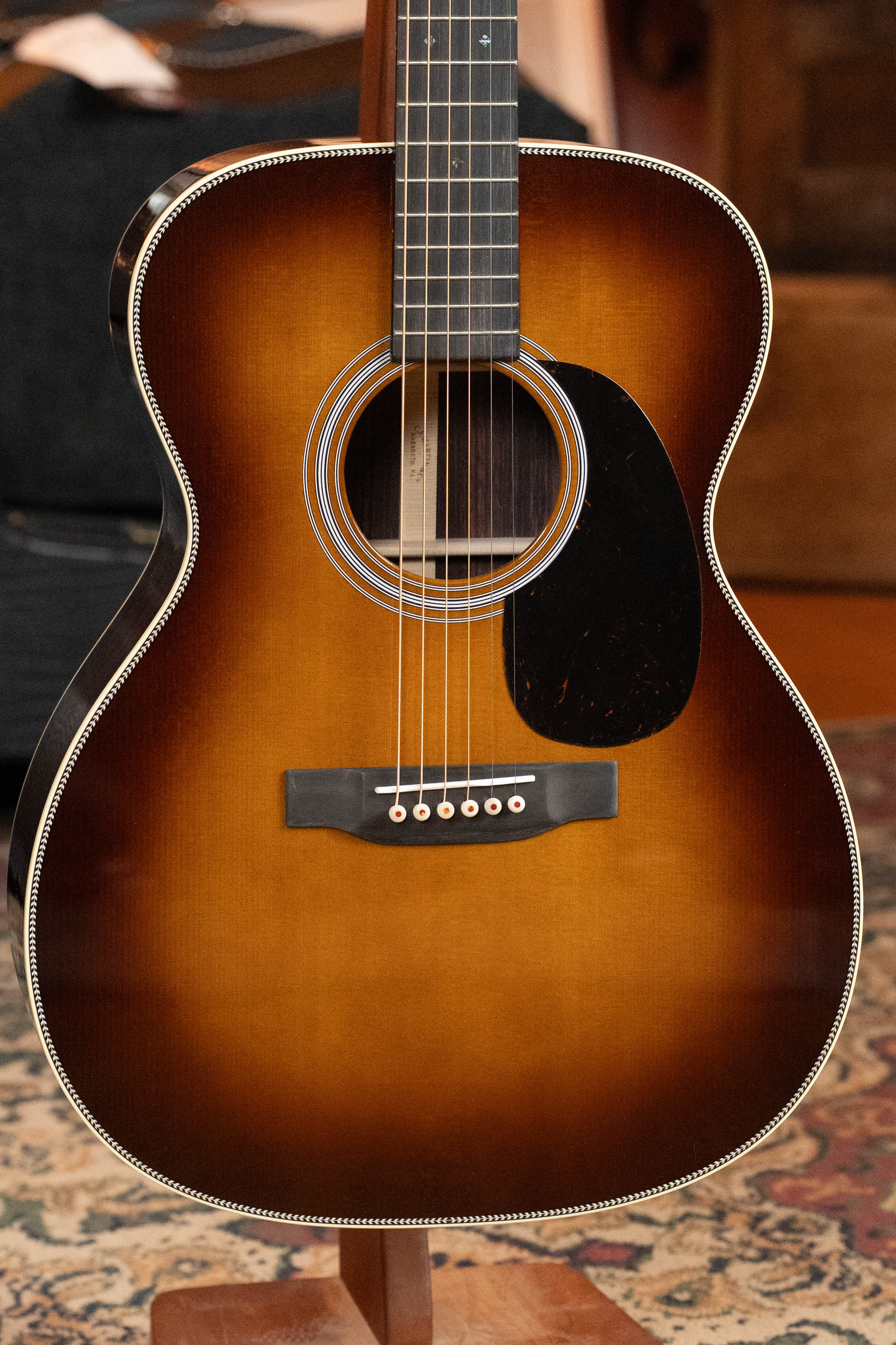 Martin OOO-28 Gloss 1933 Ambertone Spruce/Rosewood OOO Acoustic Guitar #3434