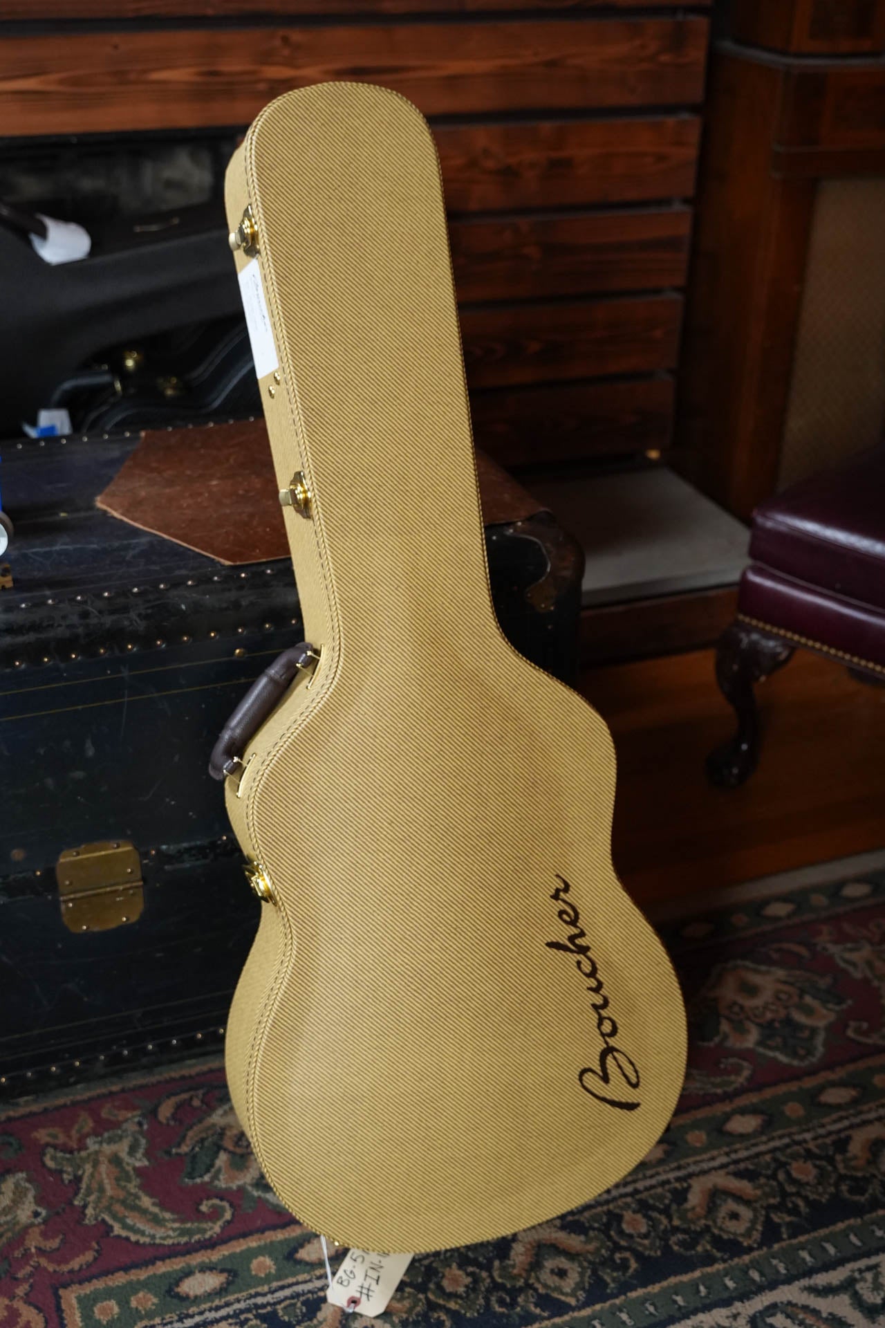 *New 2026 Model* Boucher BG-51-G Adirondack/Rosewood Bluegrass Goose Gold Pack OM Hybrid Acoustic Guitar #1098