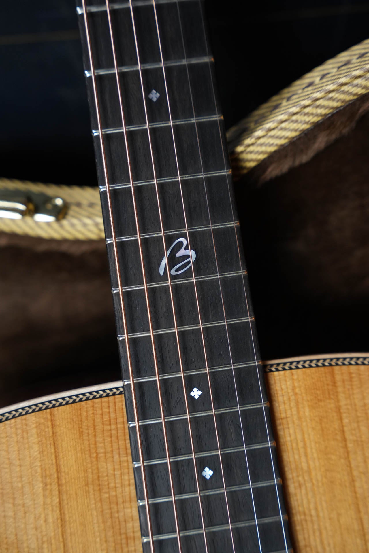 *New 2026 Model* Boucher BG-51-G Adirondack/Rosewood Bluegrass Goose Gold Pack OM Hybrid Acoustic Guitar #1098