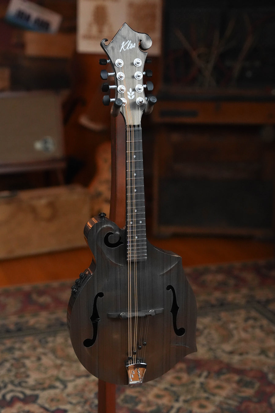 *New 2026 Model* KLOS Carbon Timber F-Style Mandolin W/KLOS EQ Pickup #5196