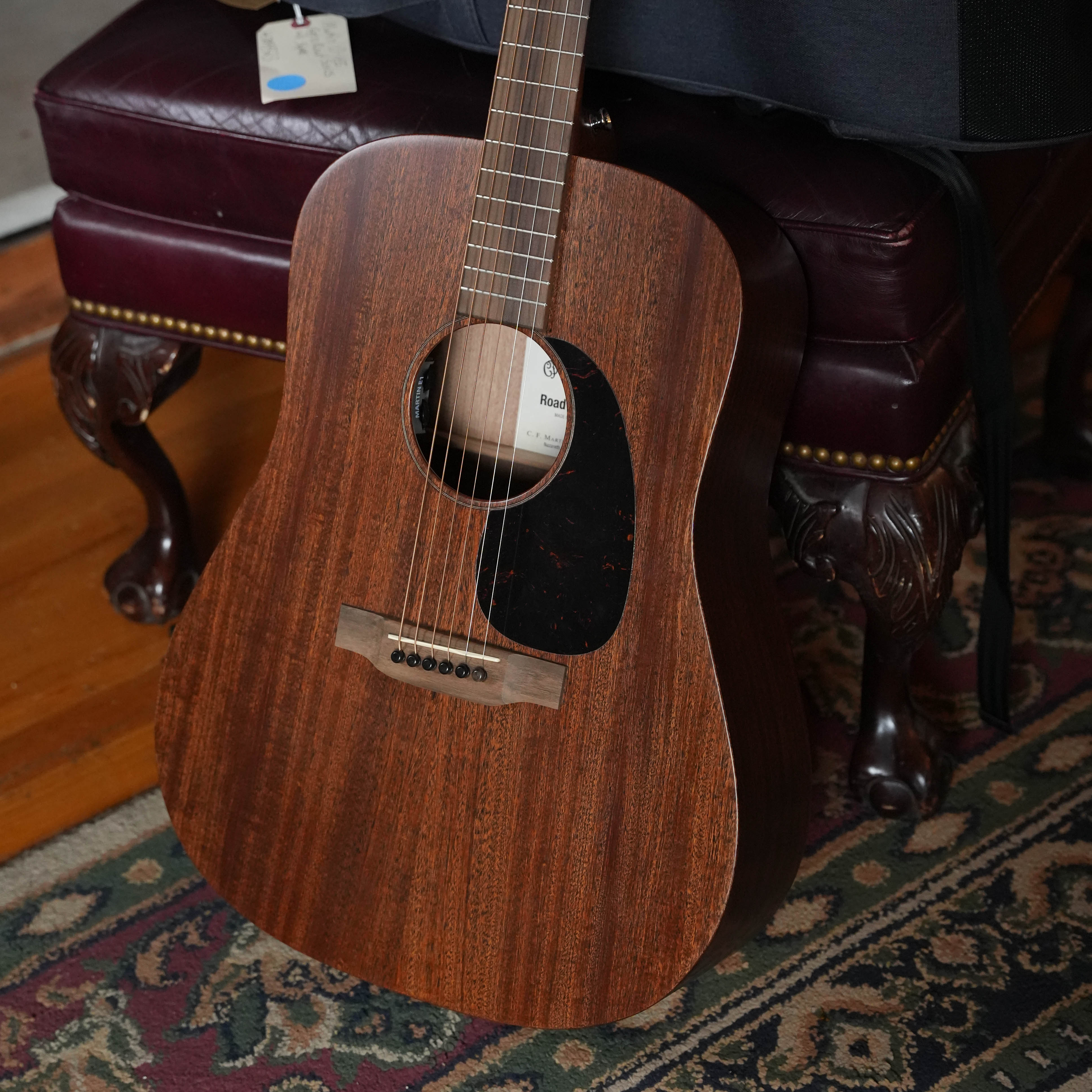 *New 2026 Model* Martin D-10E Retro Road Series All Sapele Dreadnought Guitar w/Martin Electronics #4323