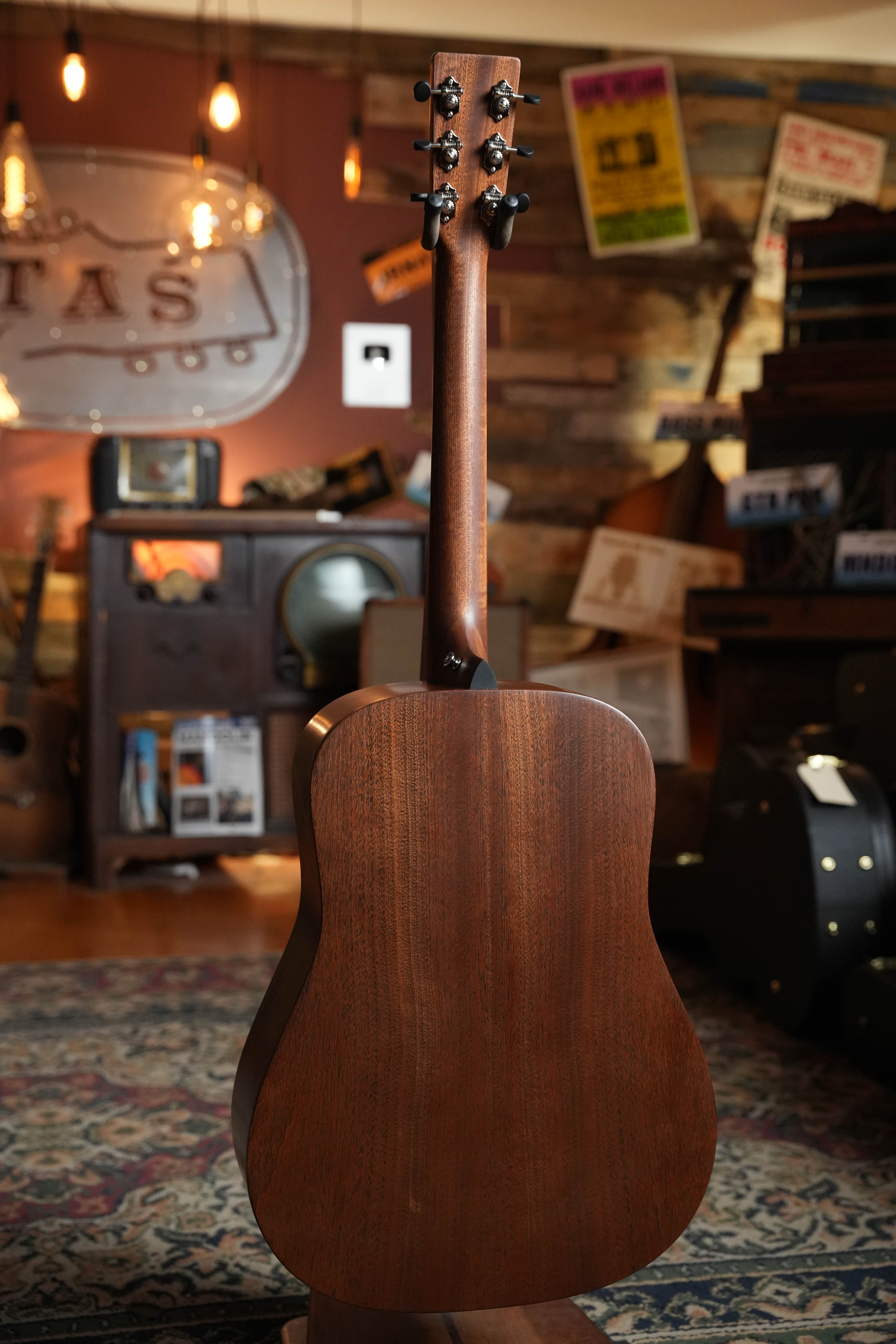 *New 2026 Model* Martin D-10E Retro Road Series All Sapele Dreadnought Guitar w/Martin Electronics #4323