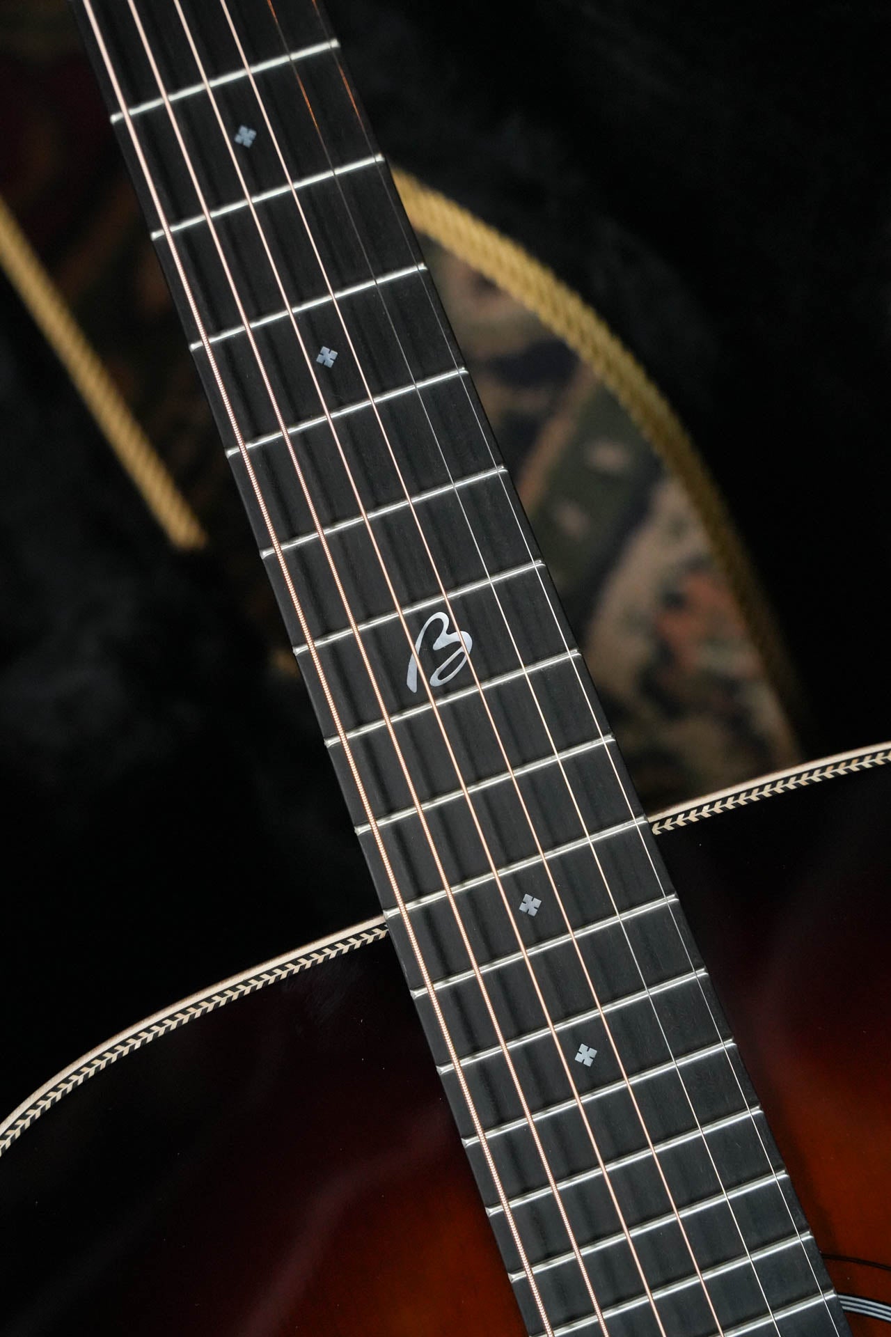 *New 2026 Model* Boucher BG-52-B Adirondack/Rosewood Bluegrass Goose  Burst Pack Dreadnought Acoustic Guitar #1418