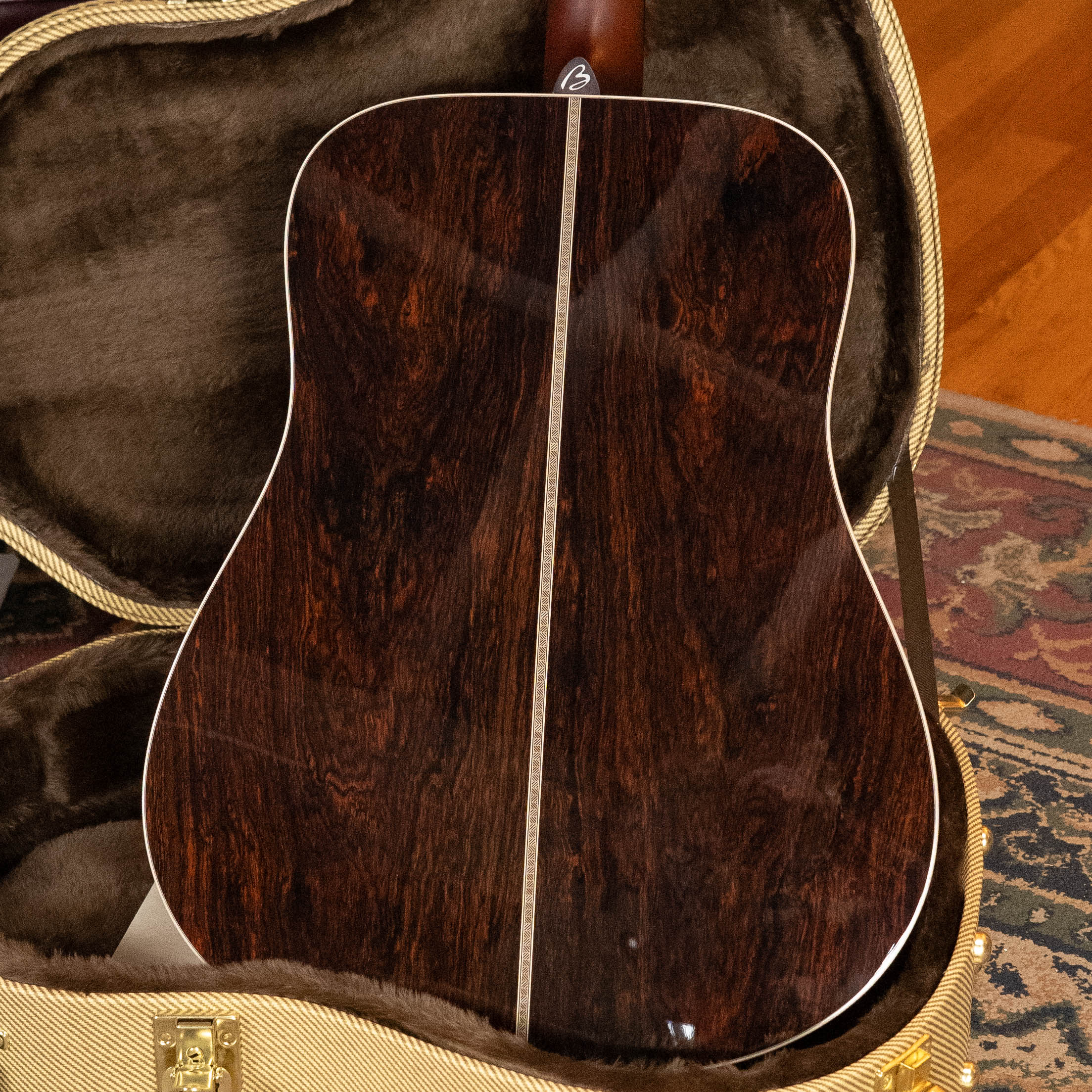 *New 2026 Model* Boucher BG-252 Adirondack/Rosewood Bluegrass Goose Dreadnought Acoustic Guitar #1013