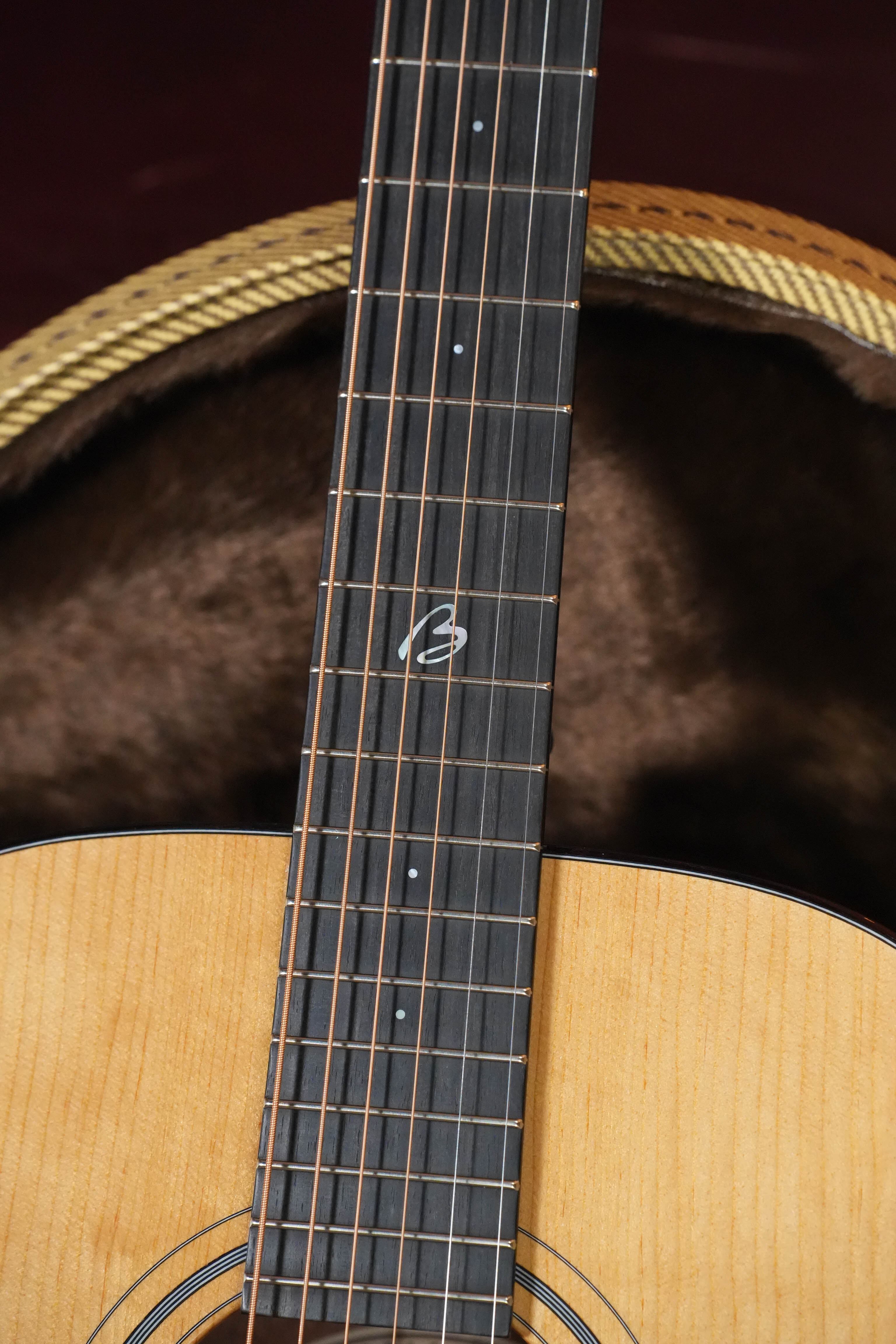 *New 2026 Model* Boucher BG-41T-G Torrefied Adirondack/Torrefied Mahogany Bluegrass Goose Gold Pack OM Hybrid Acoustic Guitar #1022