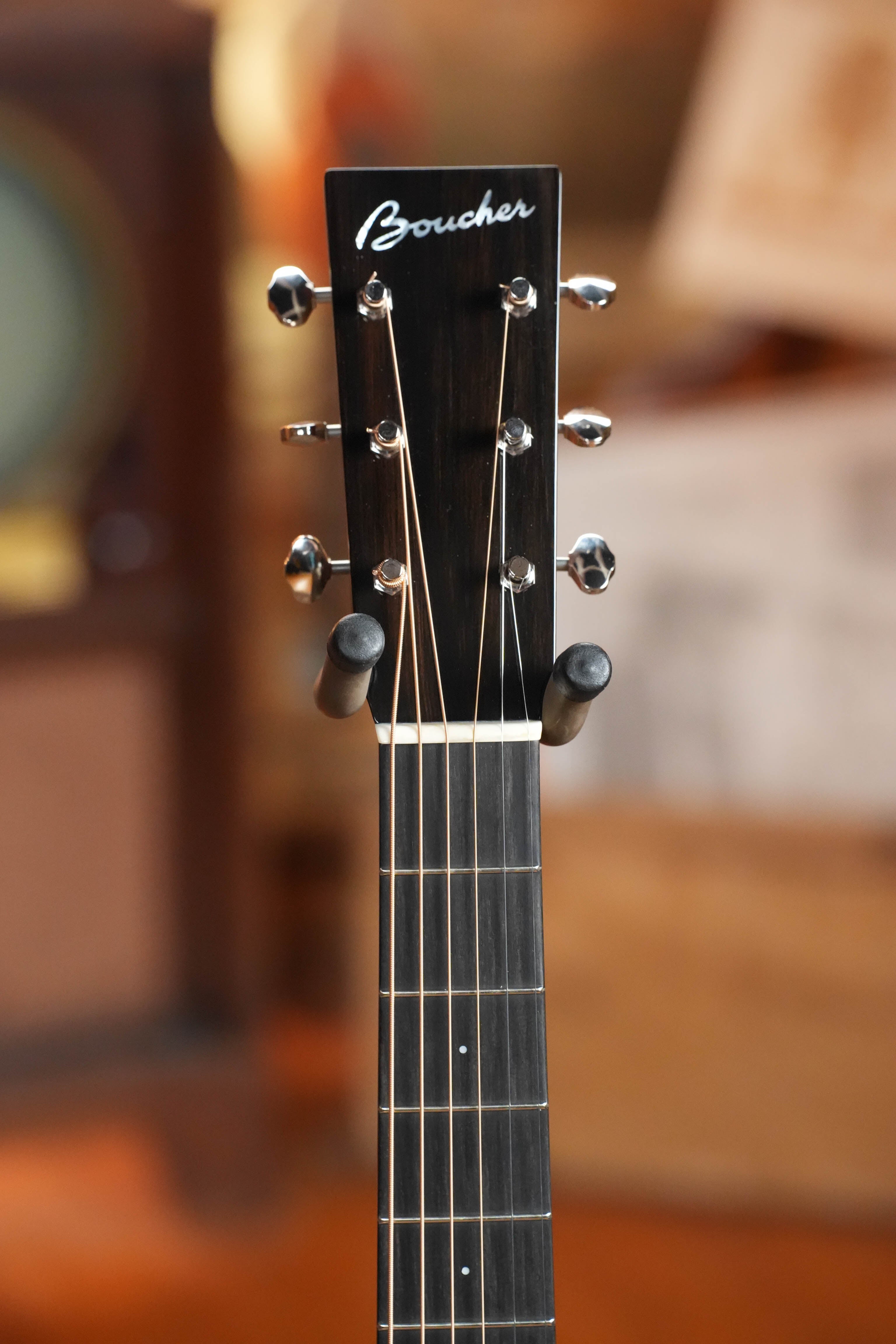 *New 2026 Model* Boucher BG-41T-G Torrefied Adirondack/Torrefied Mahogany Bluegrass Goose Gold Pack OM Hybrid Acoustic Guitar #1022