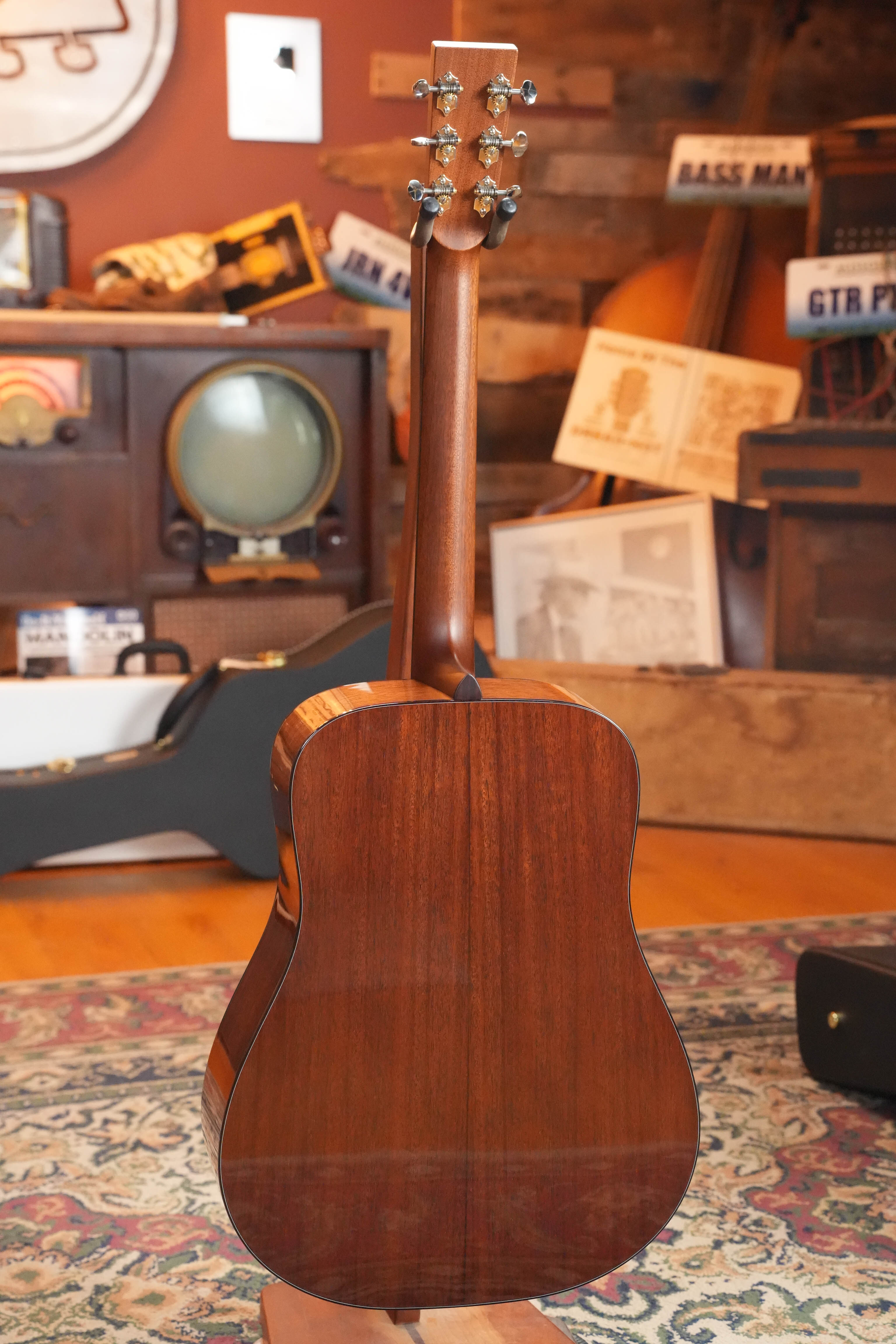 *New 2026 Model* Boucher BG-42T-BG All Torrified Bluegrass Goose Ambertone Burst Gold Pack Dreadnought Acoustic Guitar #1086