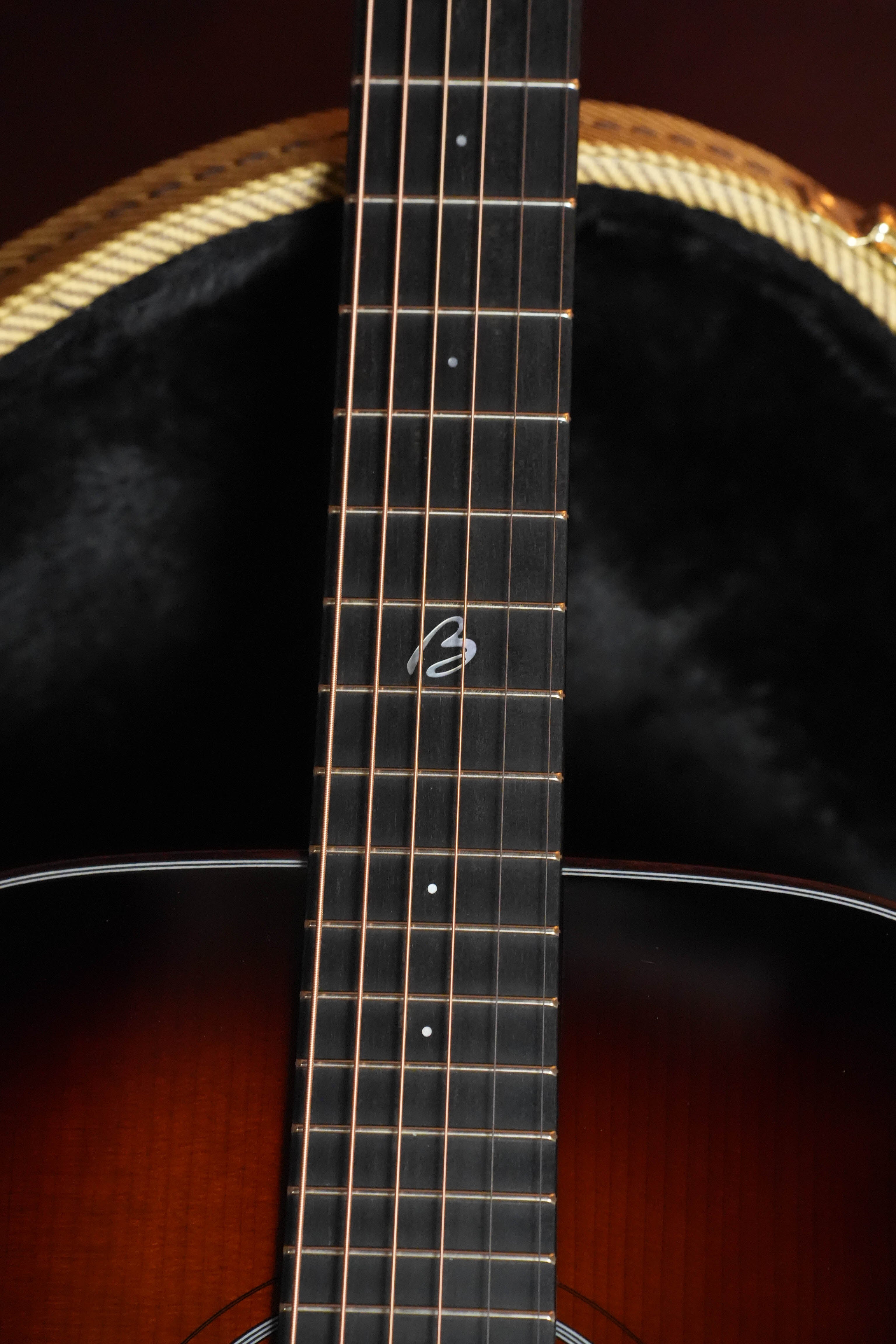 *New 2026 Model* Boucher BG-42T-BG Torrefied Adirondack/Torrefied Mahogany Bluegrass Goose Ambertone Burst Gold Pack Dreadnought Acoustic Guitar #1072
