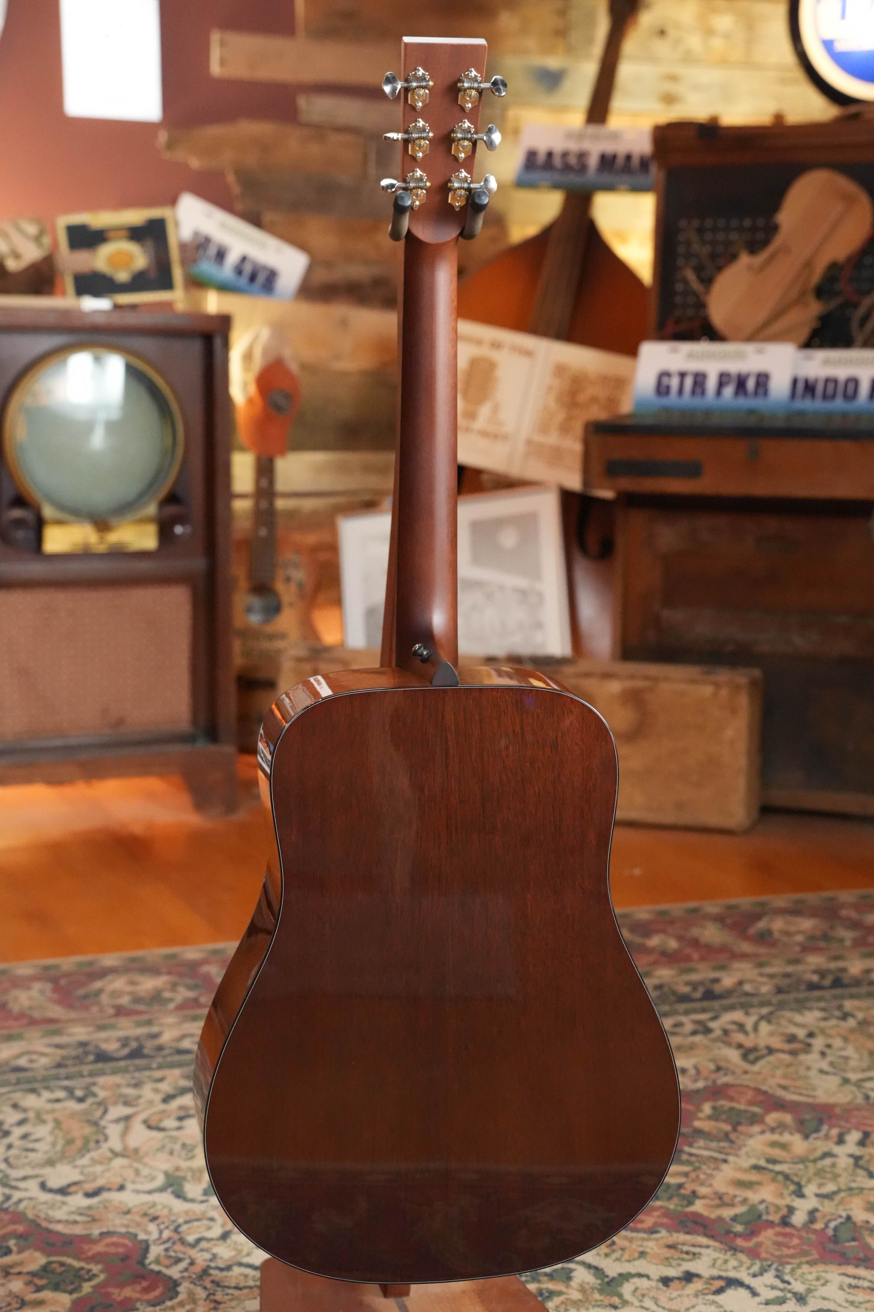 *New 2026 Model* Boucher BG-42T-G Torrefied Adirondack/Torrefied Mahogany Bluegrass Goose Gold Pack Dreadnought Acoustic Guitar #1069