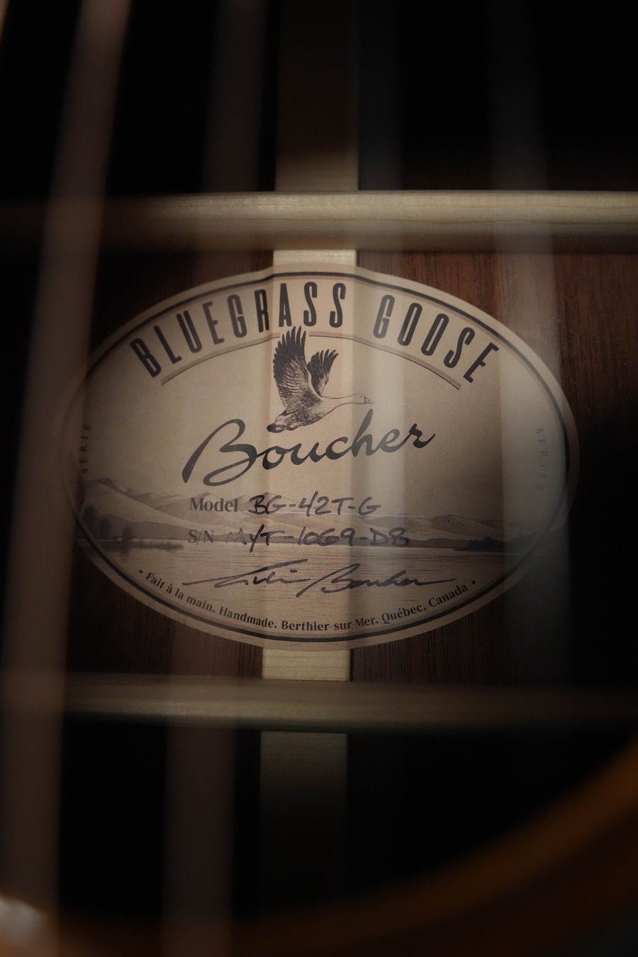 *Stage Ready* Boucher BG-42T-G Dreadnought Acoustic Guitar #1069