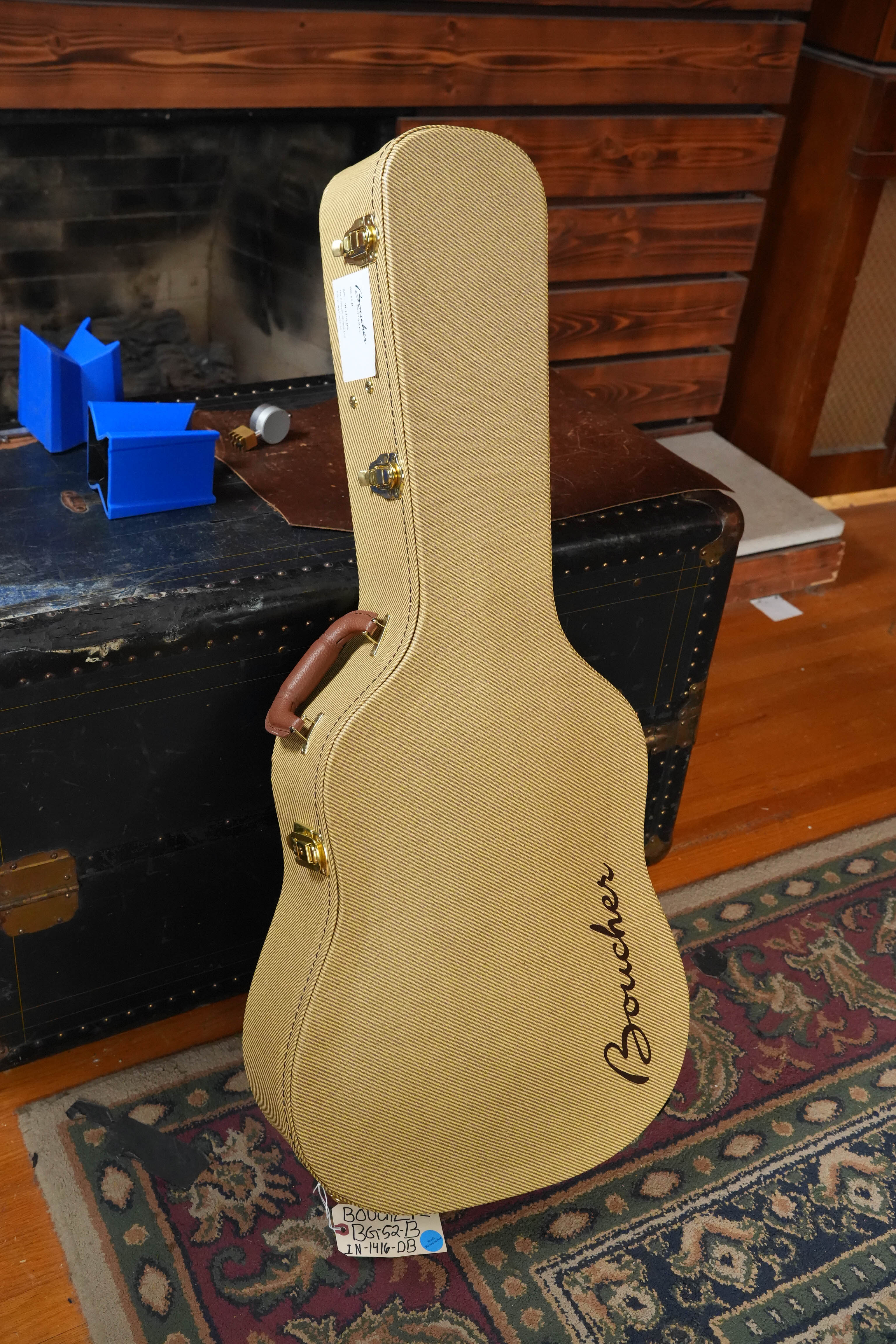 *New 2026 Model* Boucher BG-52-B Adirondack/Rosewood Bluegrass Goose  Burst Pack Dreadnought Acoustic Guitar #1416