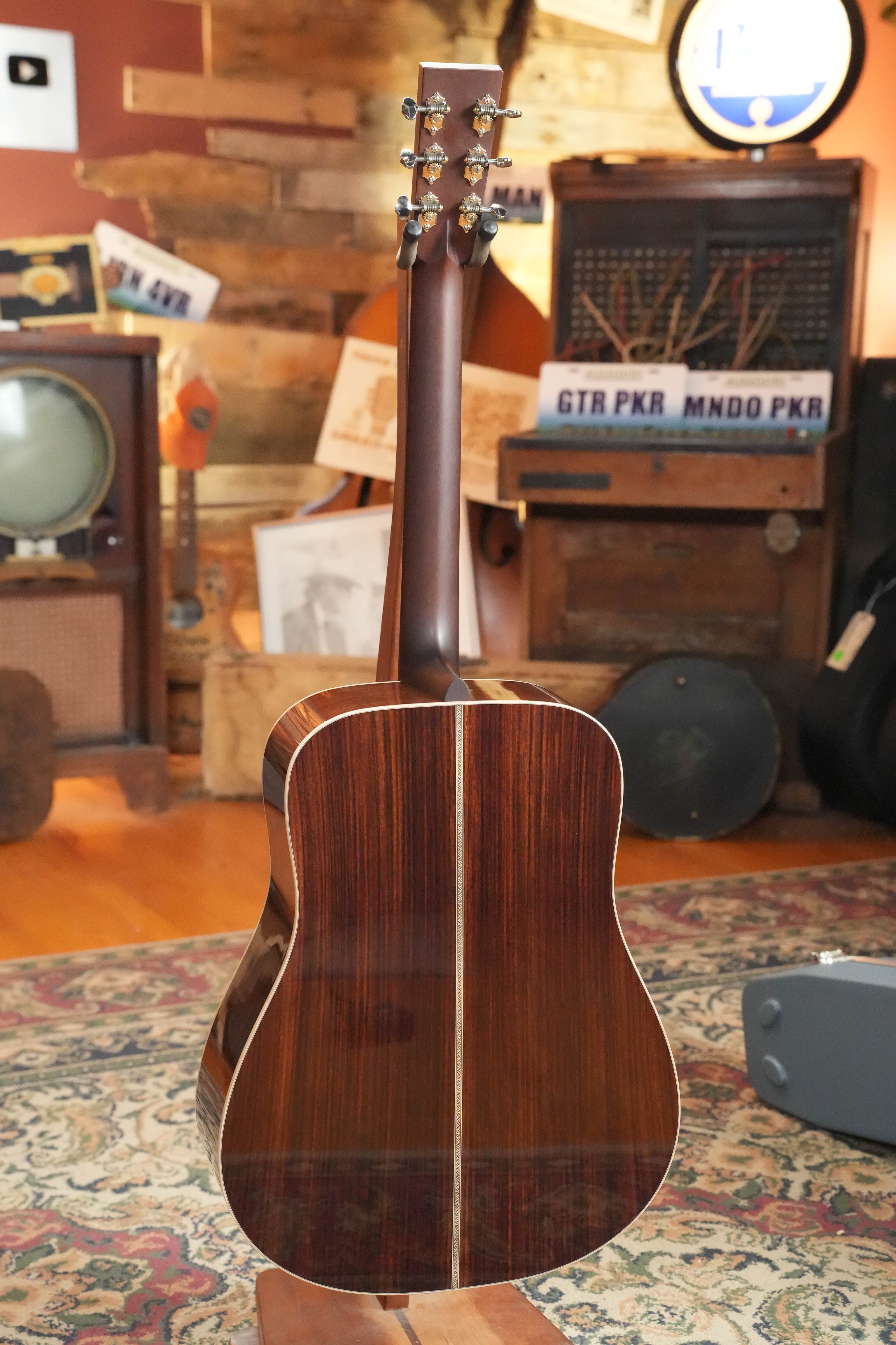 *New 2026 Model* Boucher BG-52-G Torrefied Adirondack/Rosewood Bluegrass Goose Gold Pack Dreadnought Acoustic Guitar #1421