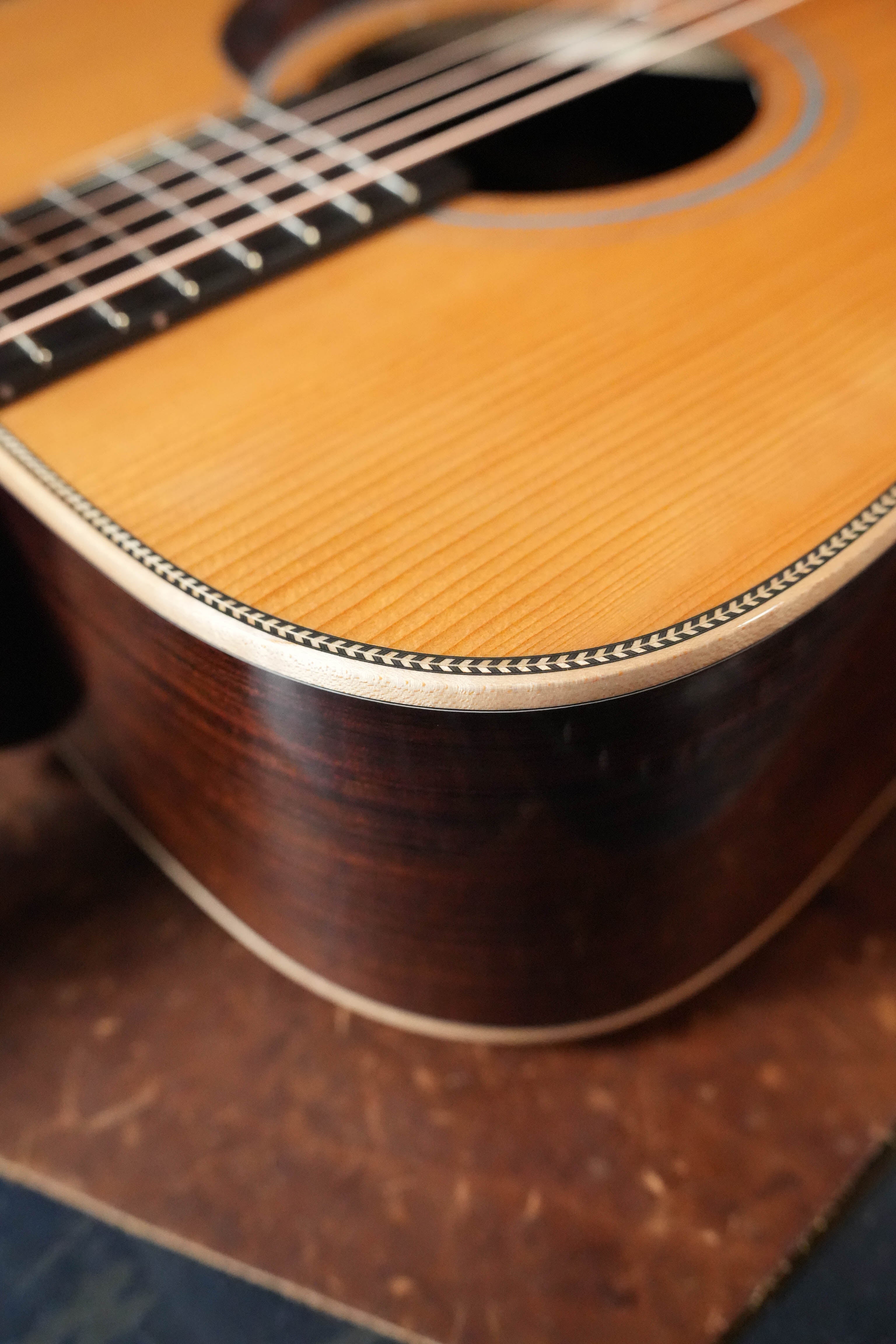 *New 2026 Model* Boucher BG-52-G Torrefied Adirondack/Rosewood Bluegrass Goose Gold Pack Dreadnought Acoustic Guitar #1421