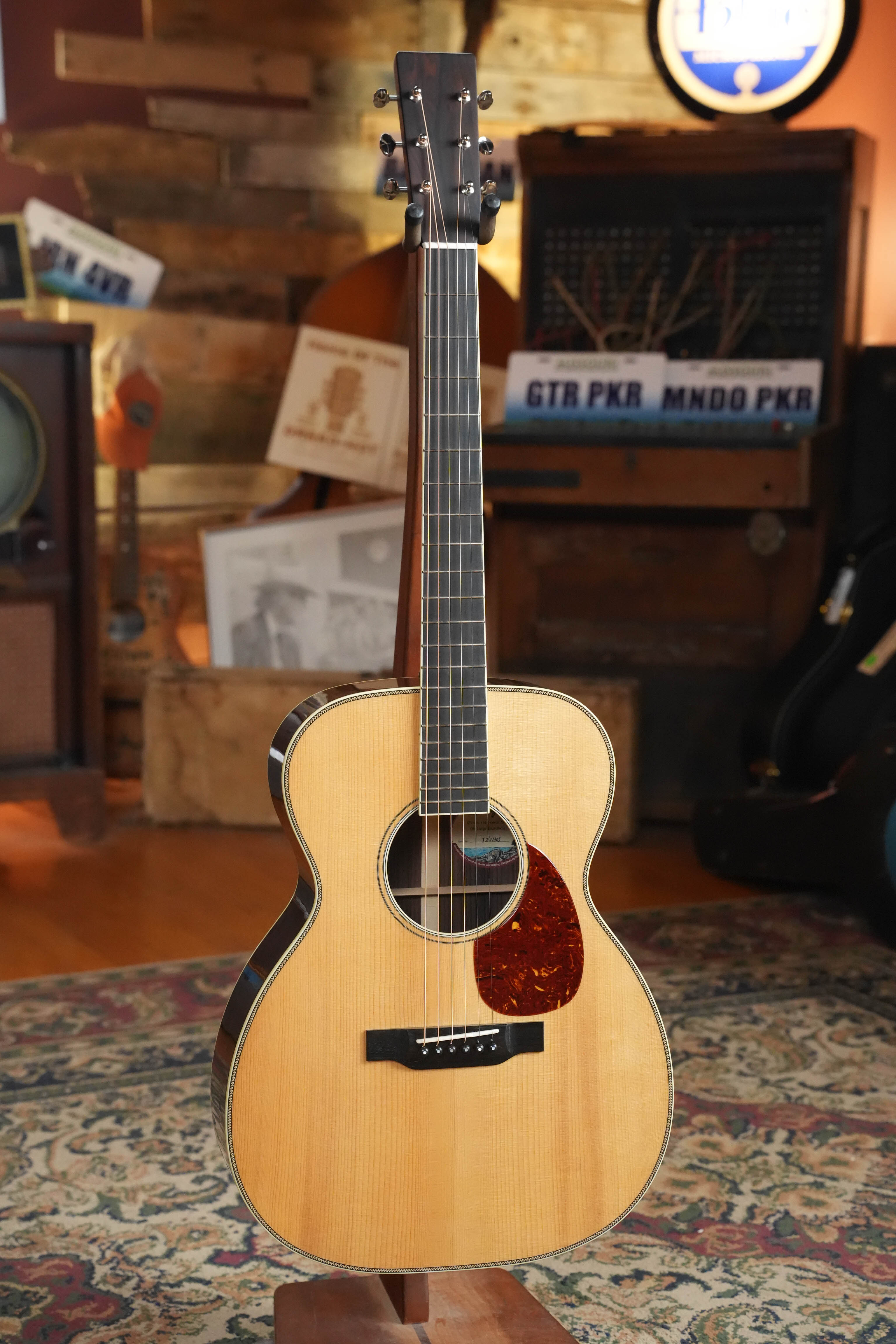 *New 2026 Model* Bourgeois Large Soundhole Touchstone Series OM Acoustic Guitar #1303
