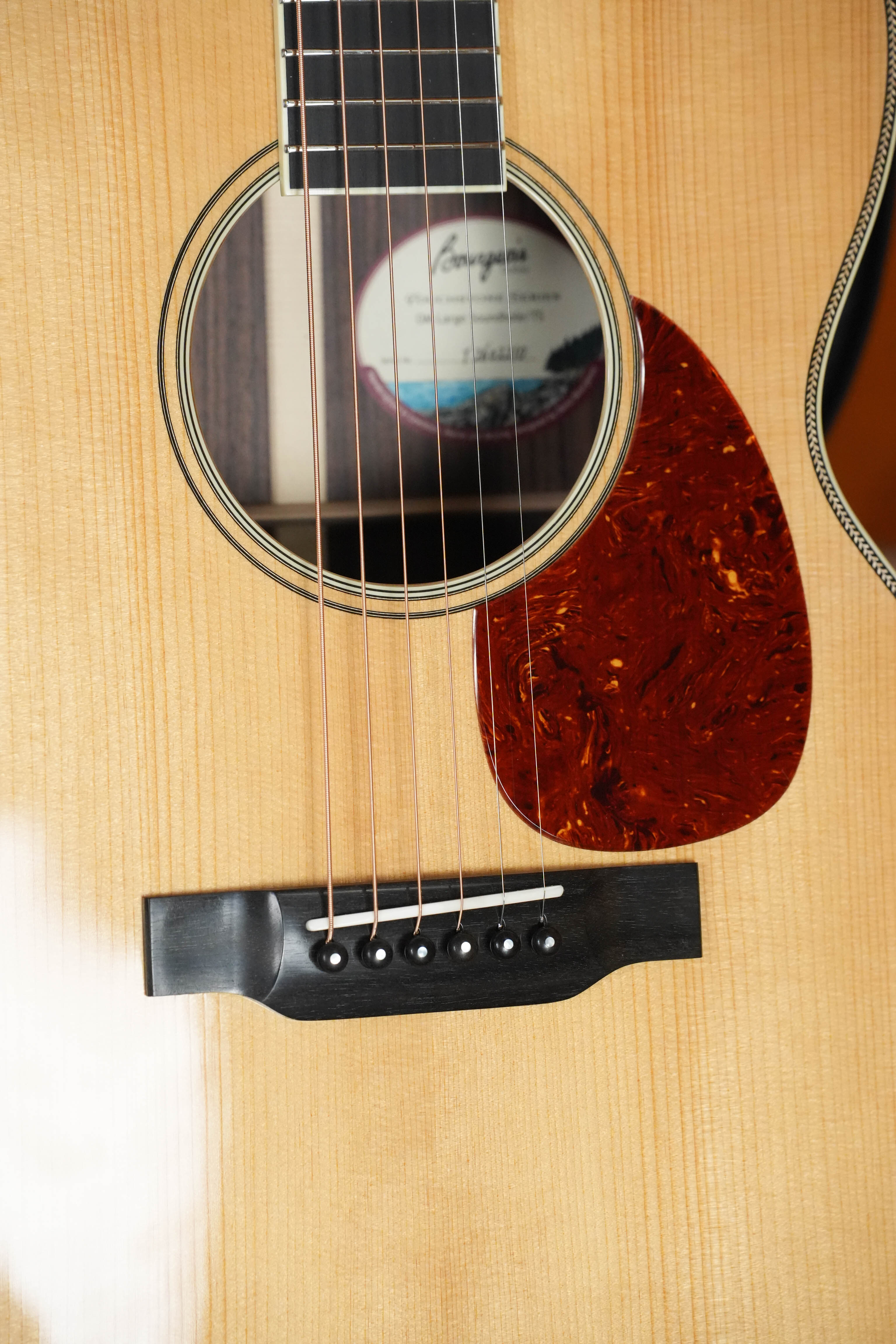 *New 2026 Model* Bourgeois Large Soundhole Touchstone Series OM Acoustic Guitar #2210