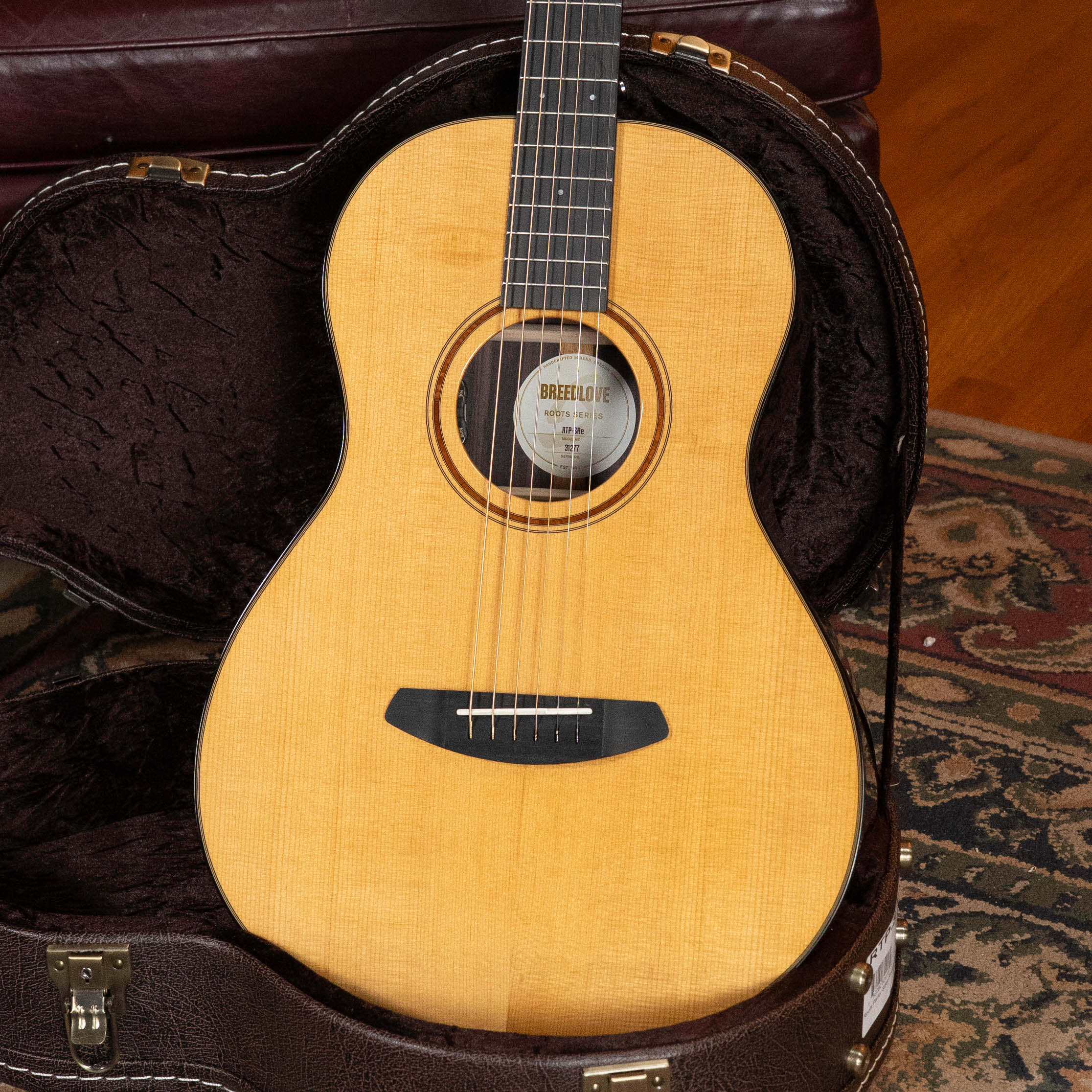 *New 2026 Model* Breedlove Roots Series Sitka/Rosewood Gloss Parlor Guitar w/LR Baggs Electronics  #1277