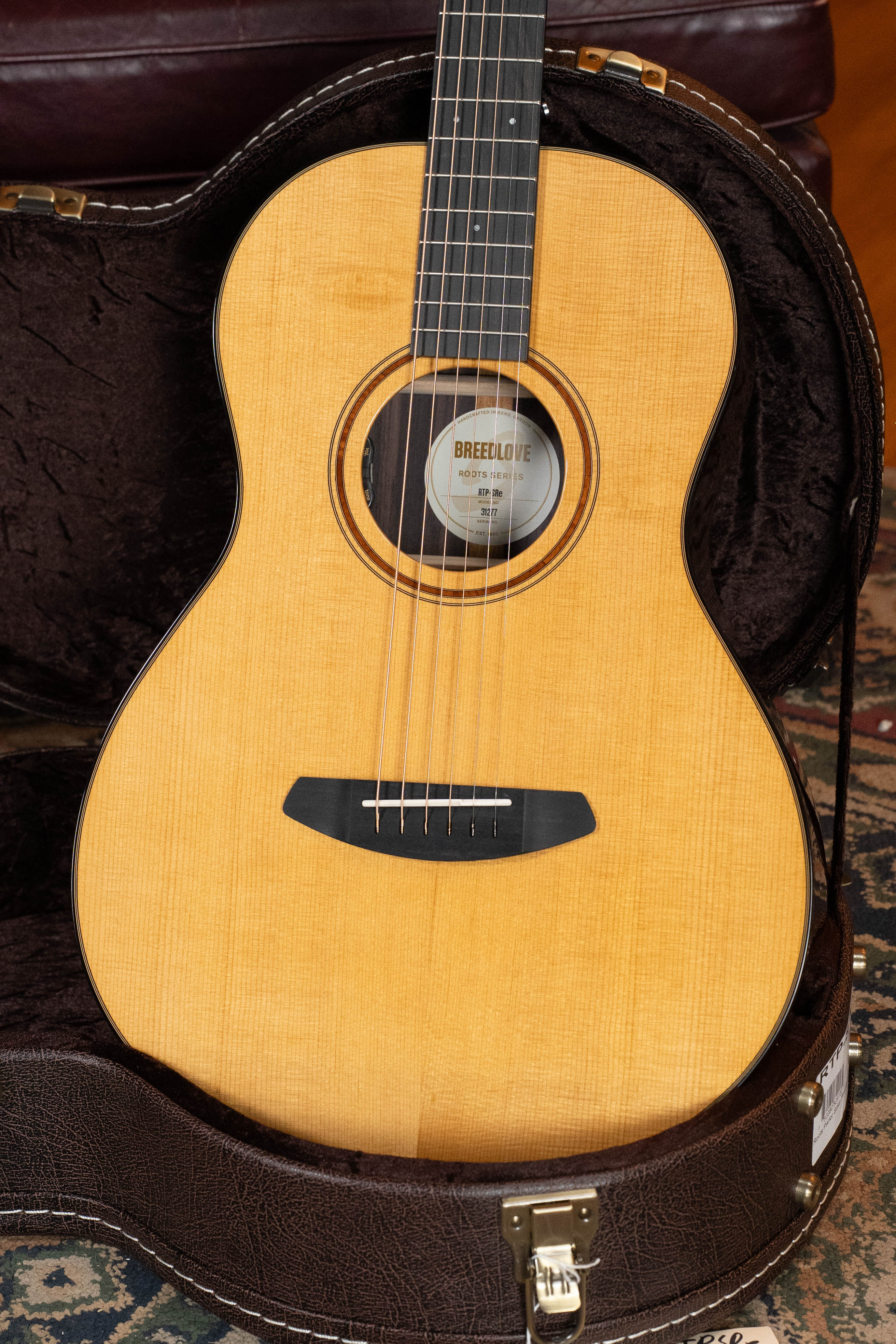*New 2026 Model* Breedlove Roots Series Sitka/Rosewood Gloss Parlor Guitar w/LR Baggs Electronics  #1277