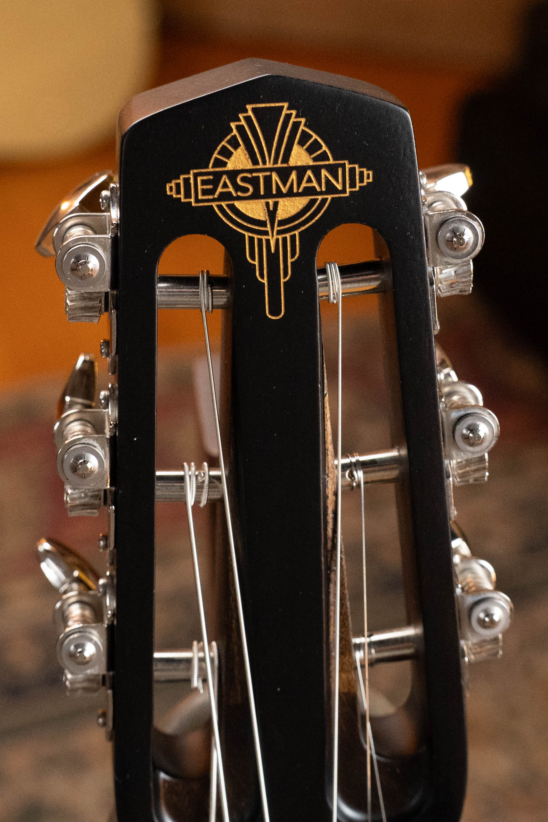 *New 2026 Model* Eastman DM3 Sitka/Laminated Rosewood Grande Bouche Gypsy Guitar #7796