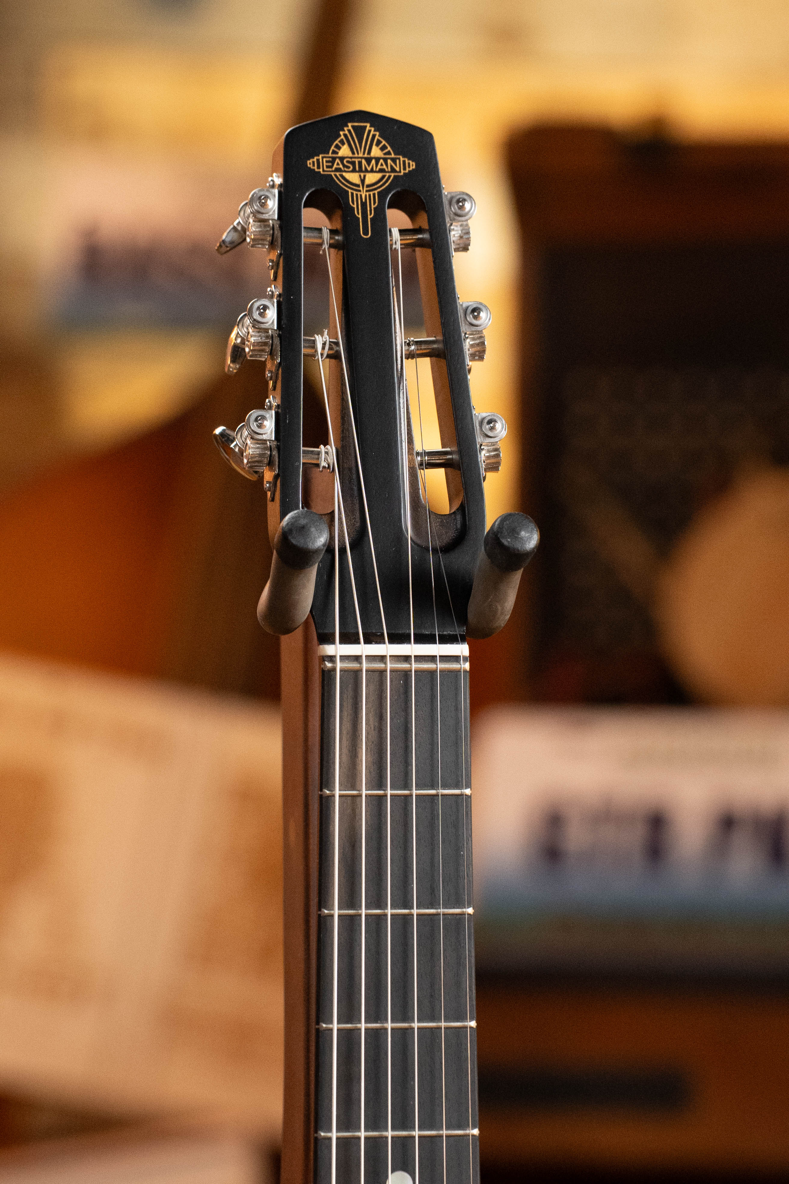 *New 2026 Model* Eastman DM3 Sitka/Laminated Rosewood Grande Bouche Gypsy Guitar #7796